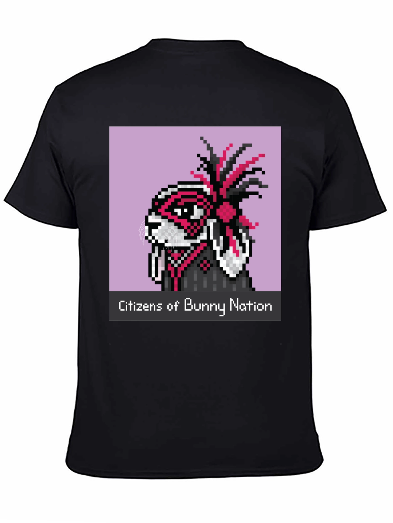 Black Citizens of Bunny Nation Graphic Tee view 4