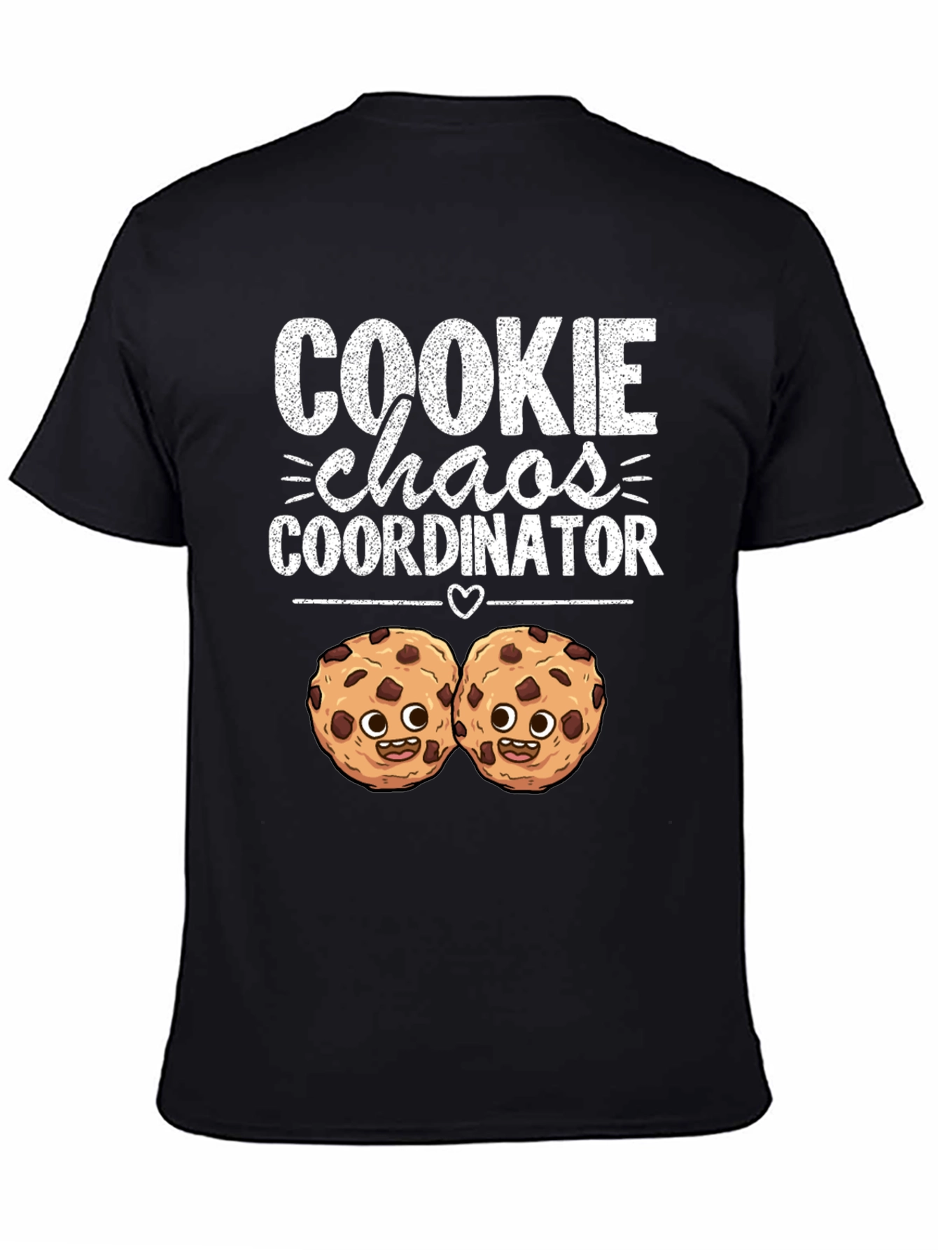 Black Cookie Chaos Coordinator T-Shirt view 4