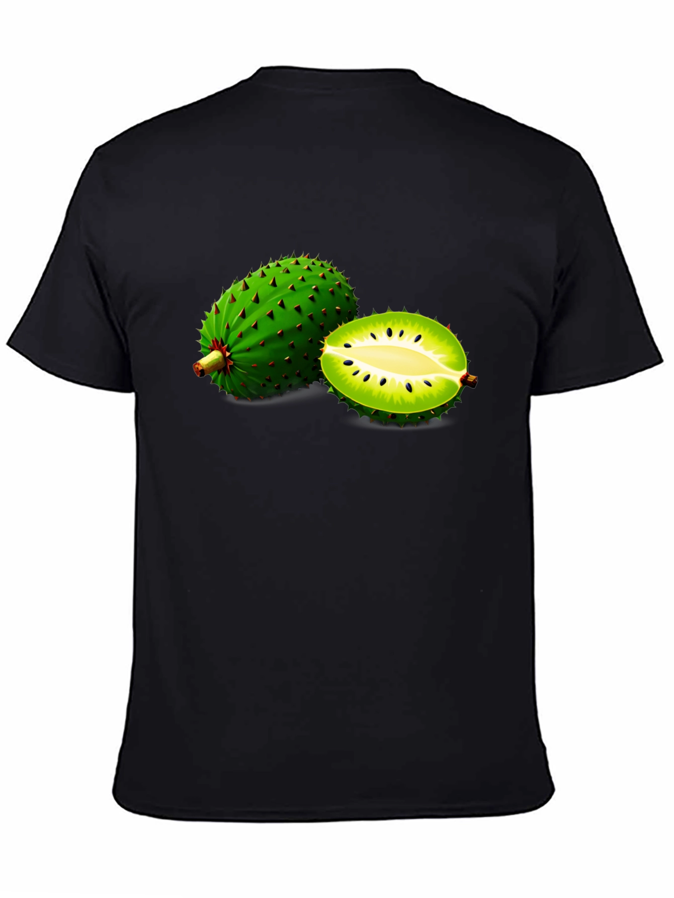 Black Soursop Fruit Graphic Tee - Unique Design! view 4