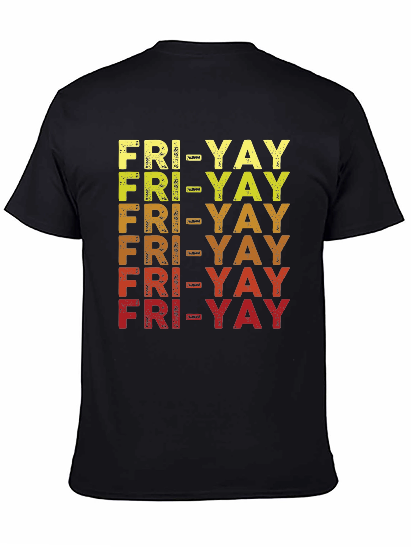 Black Fun FRI-YAY T-Shirt  view 4
