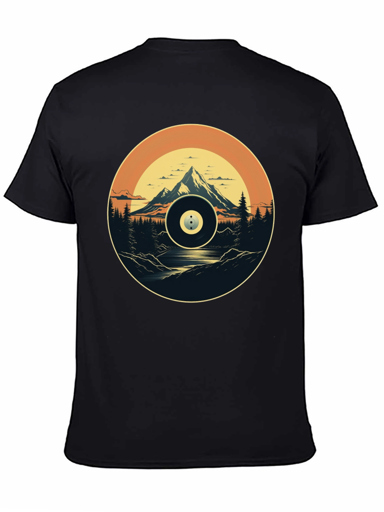Black Mountain Vista Vinyl Graphic Tee view 4
