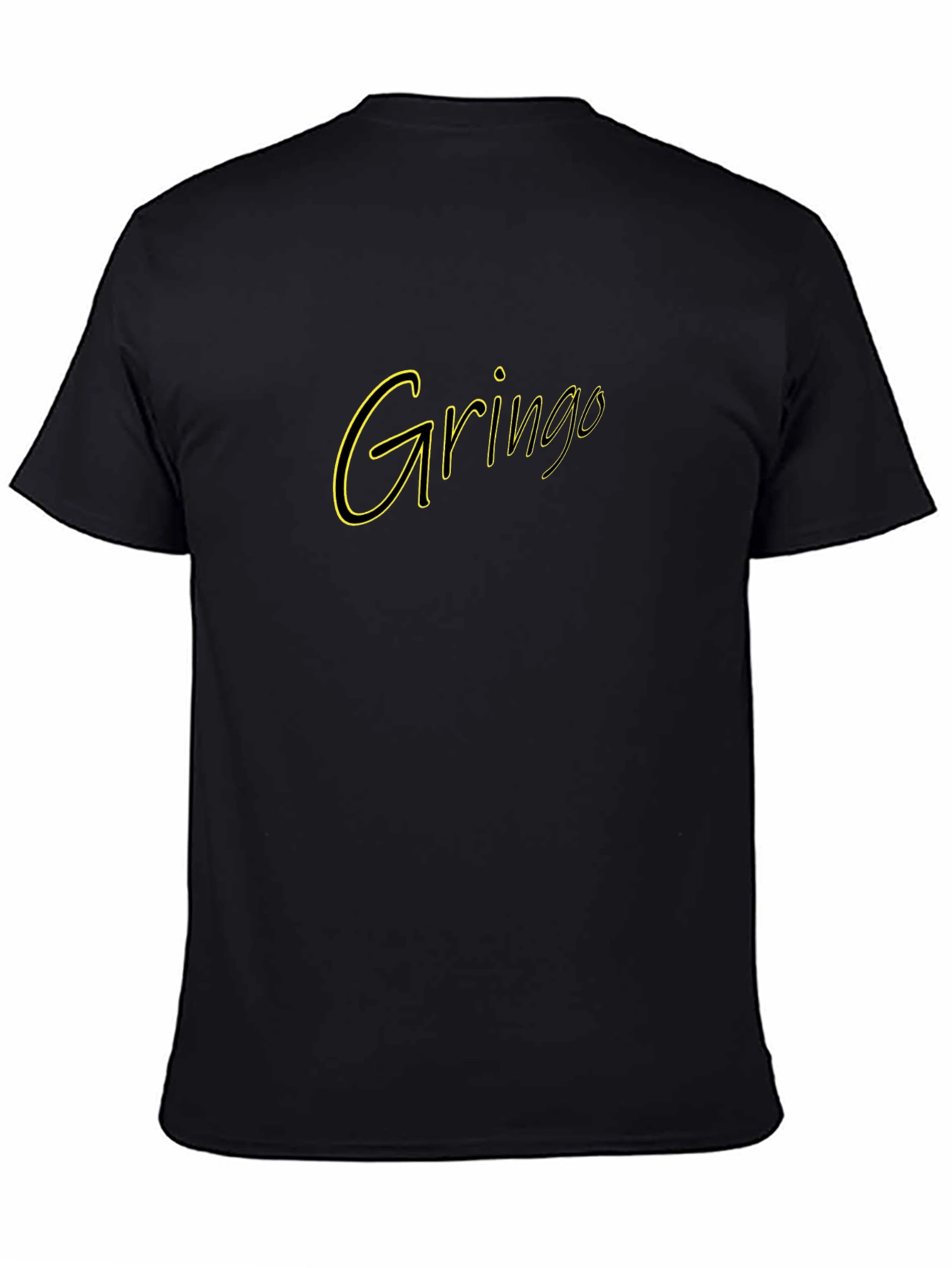 Black Gringo Graphic T-Shirt - Soft Cotton Blend view 4