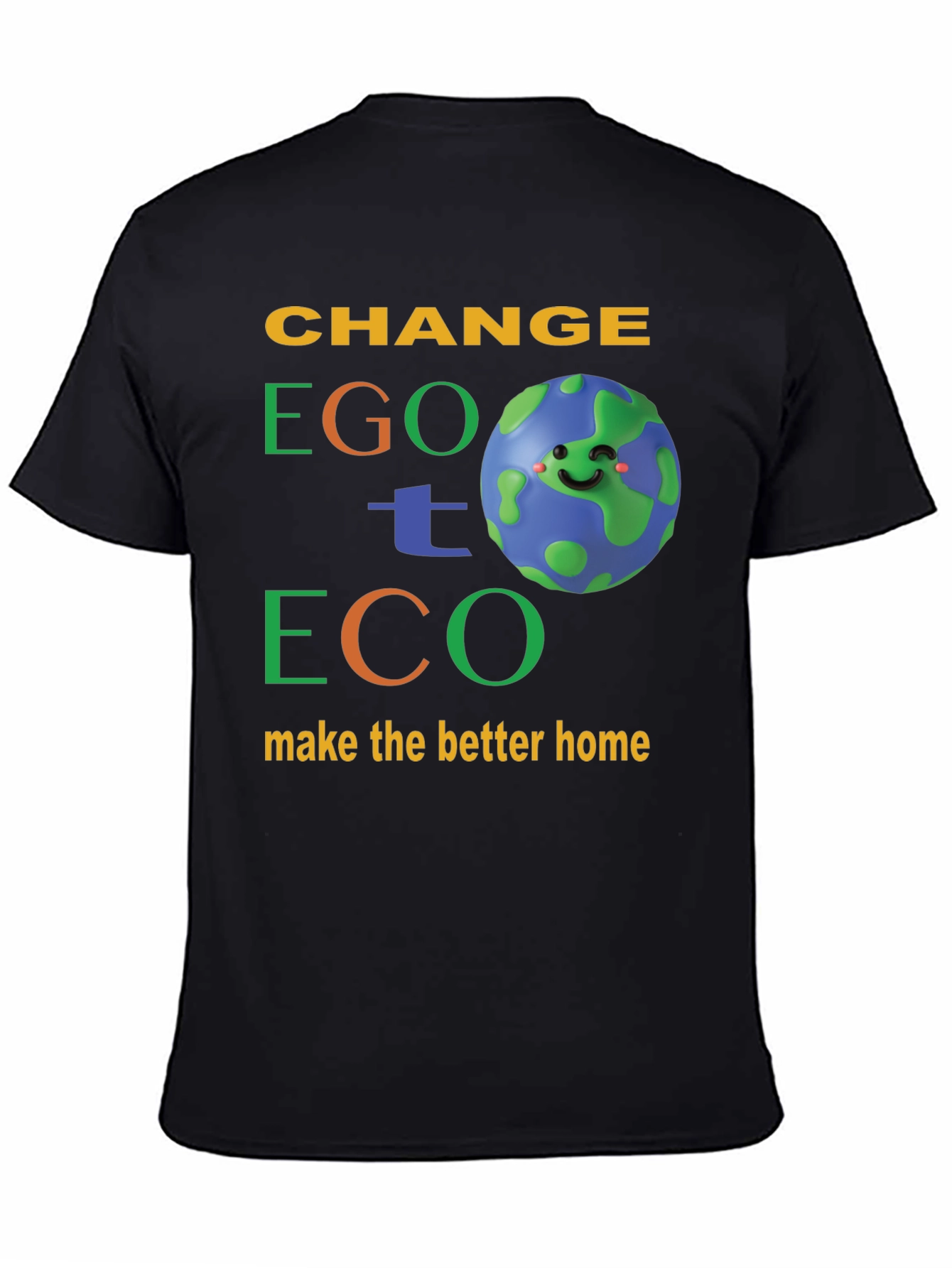 Change Ego to Eco Graphic T-Shirt - 4