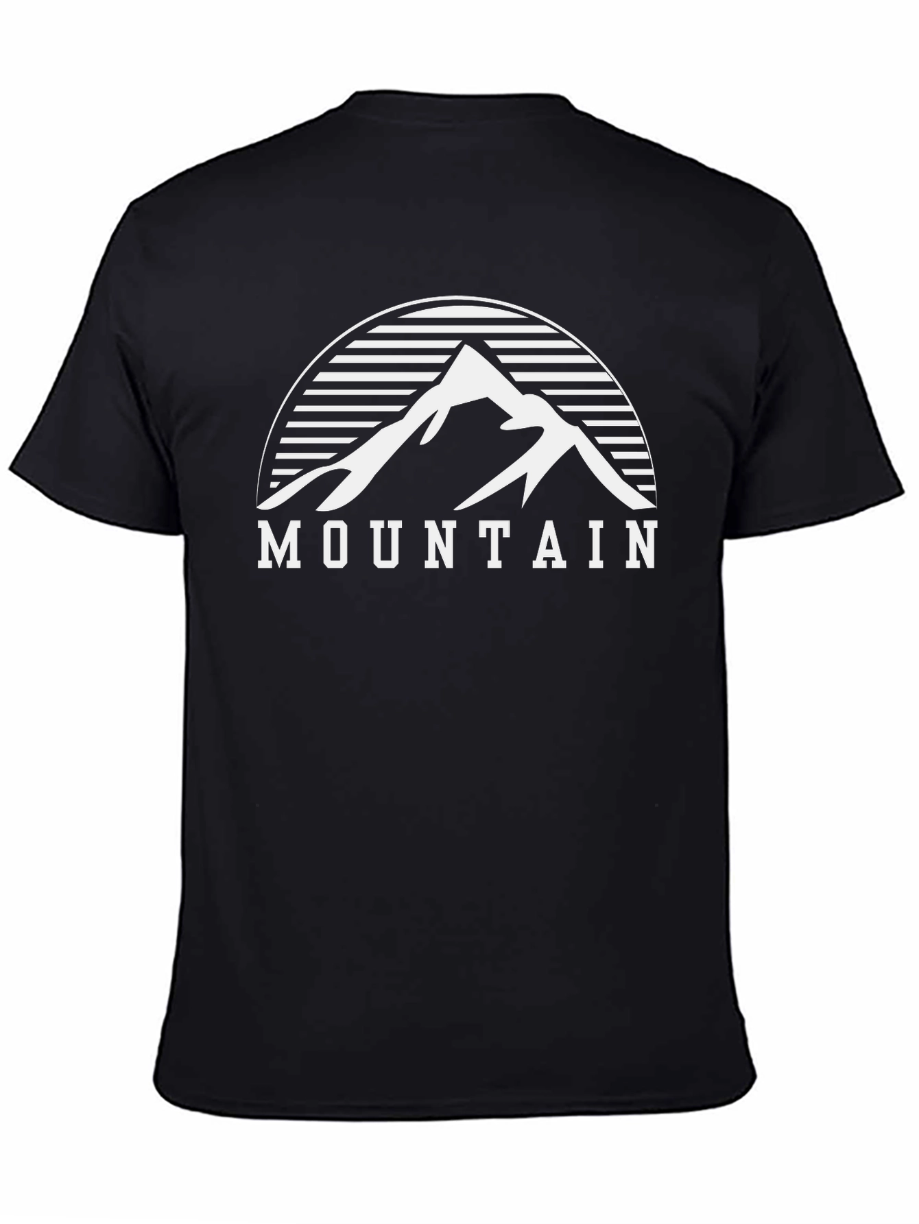 Black Mountain Graphic Tee - Black view 4