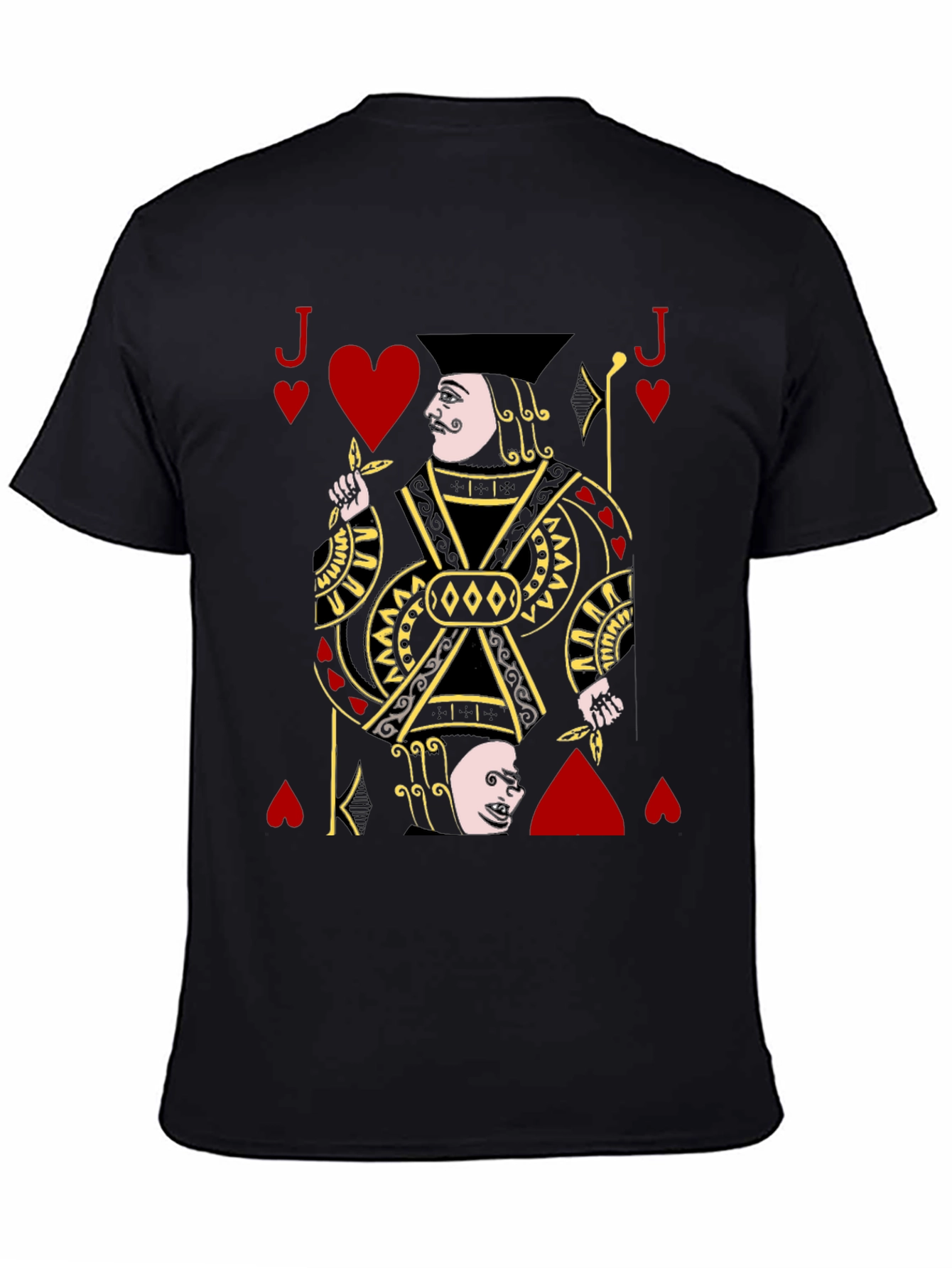 Black Jack of Hearts Graphic Tee view 4