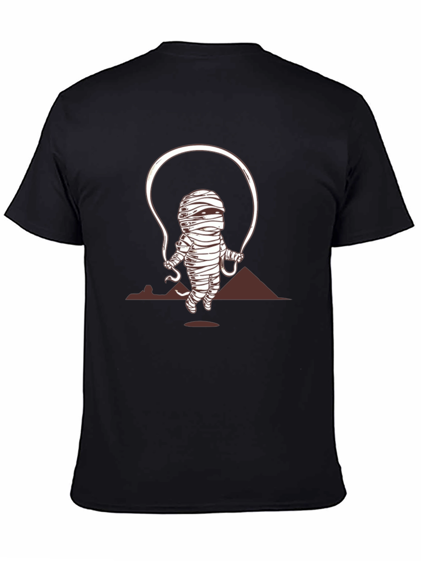 Black Mummy Jumper Men's Black Graphic T-Shirt view 4