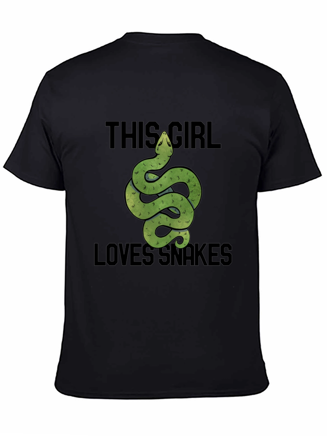 This Girl Loves Snakes T-Shirt - Reptile Lover Tee - 4