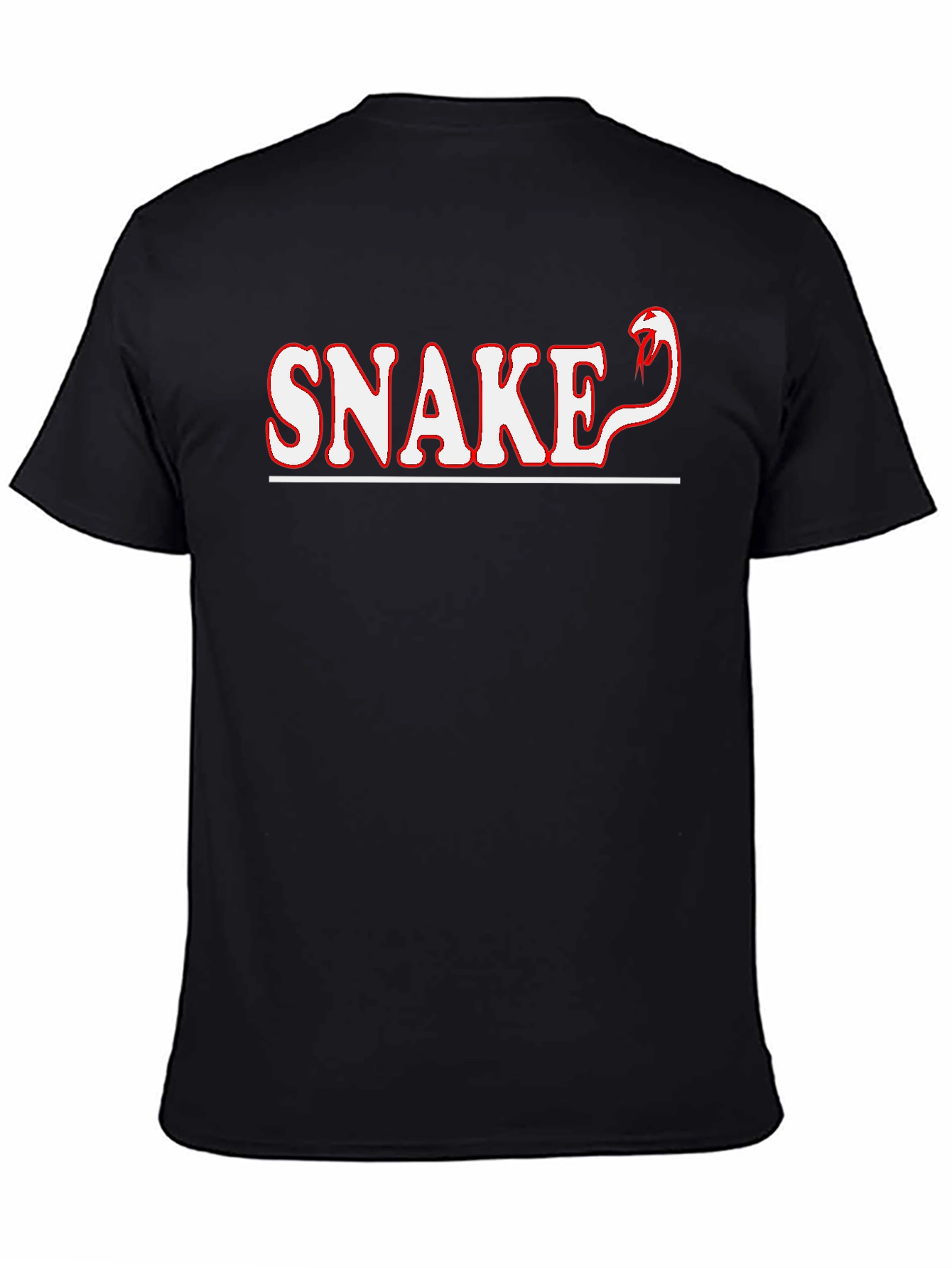 Black Snake Graphic Tee - Cool & Unique Design view 4