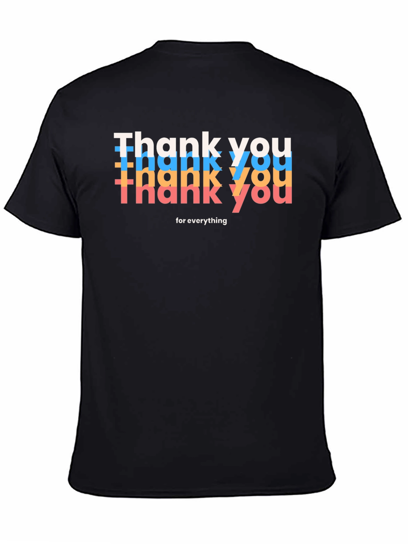 Thank You Graphic T-Shirt - Express Gratitude - 4