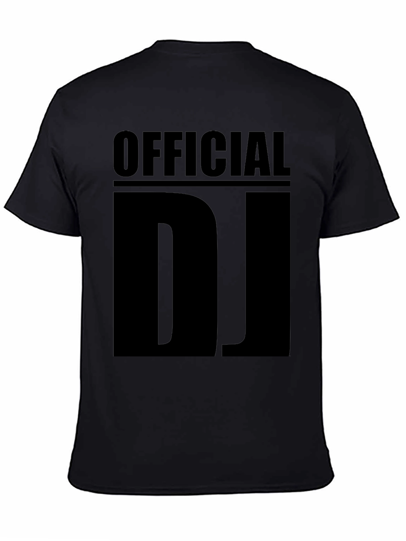 Black Official DJ Black Graphic Tee view 4