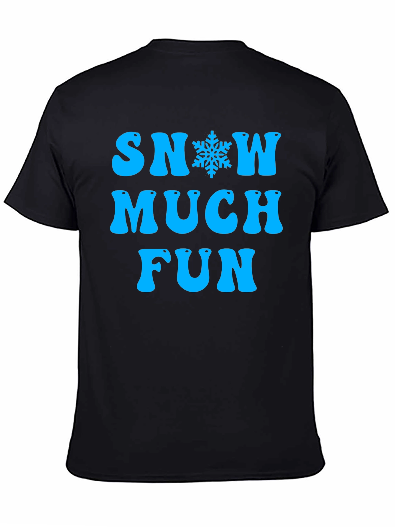 Black Snow Much Fun Graphic Tee view 4