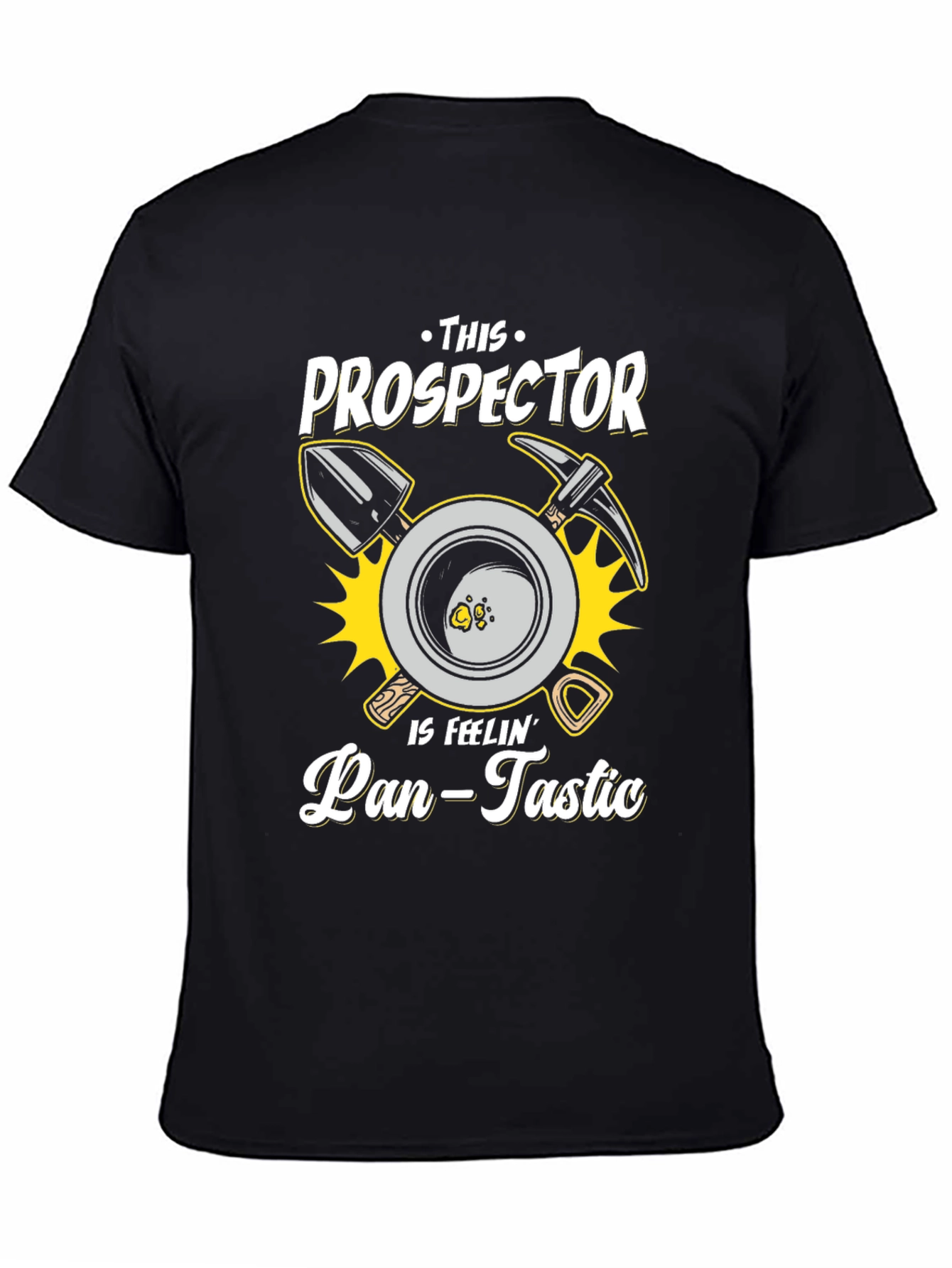 Black Prospector Pan-Tastic Black T-Shirt view 4