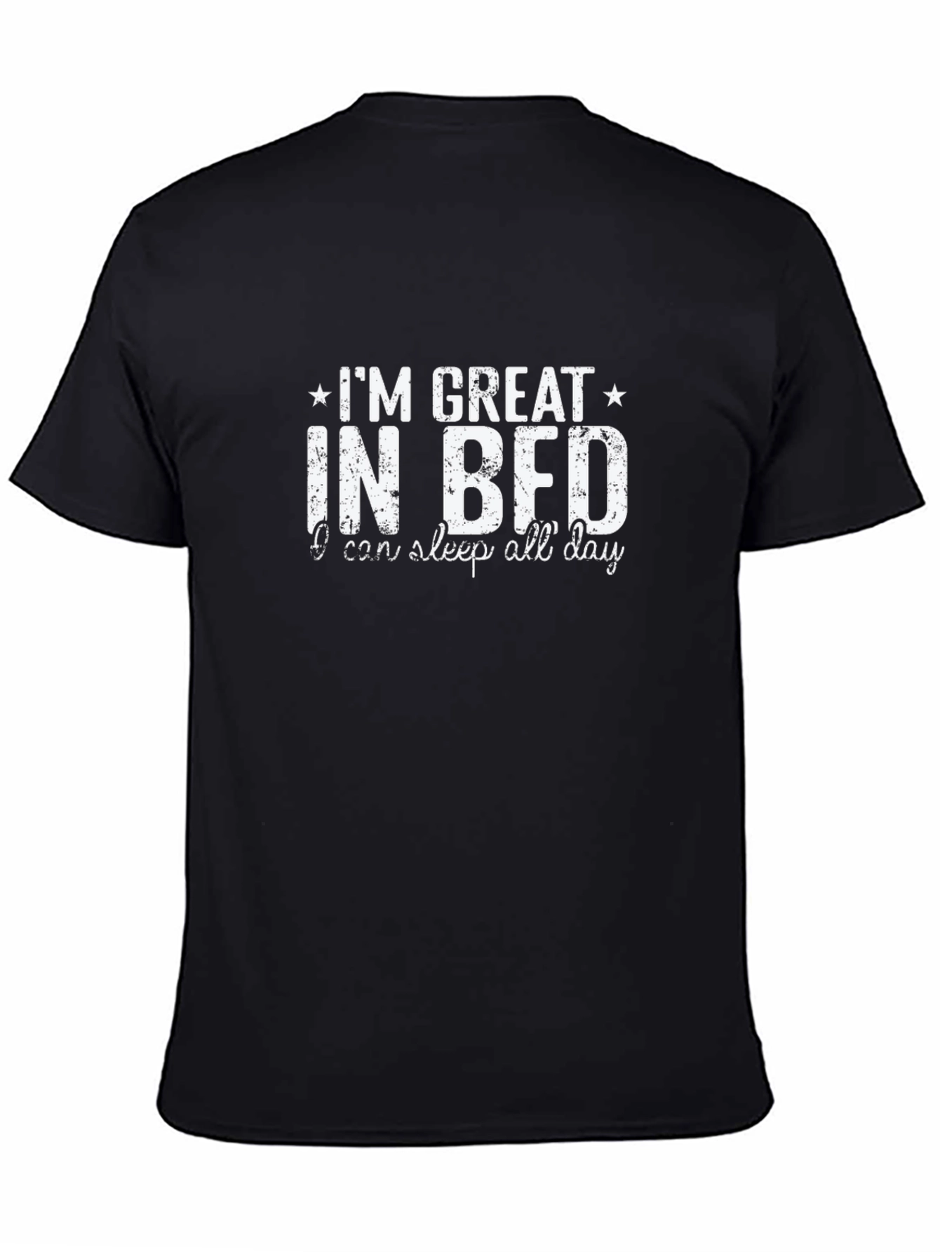 Black I'm Great in BFD T-Shirt view 4