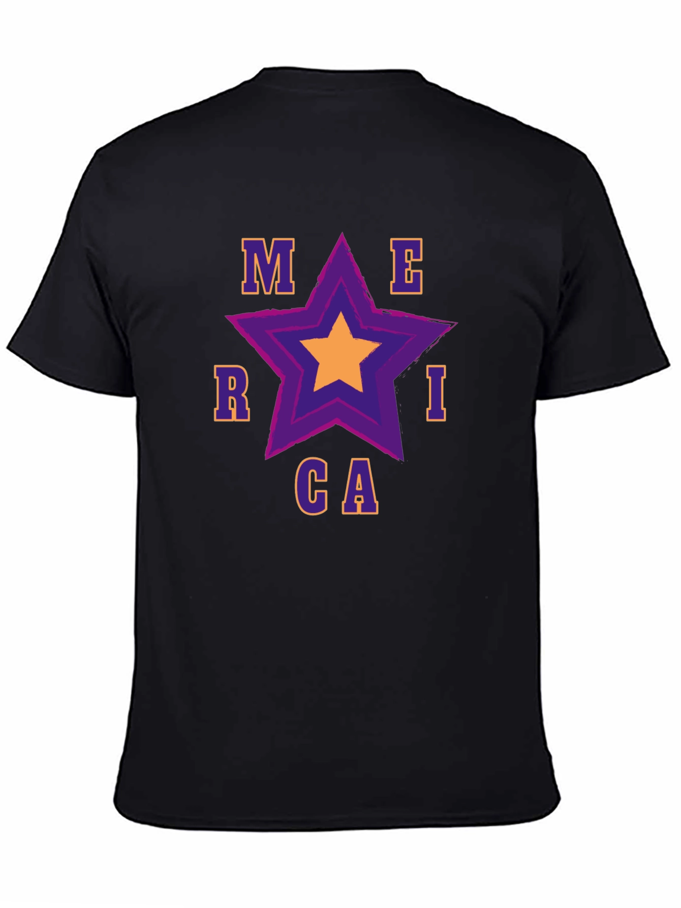 Merica Star Graphic Tee - Patriotic Pride - 4