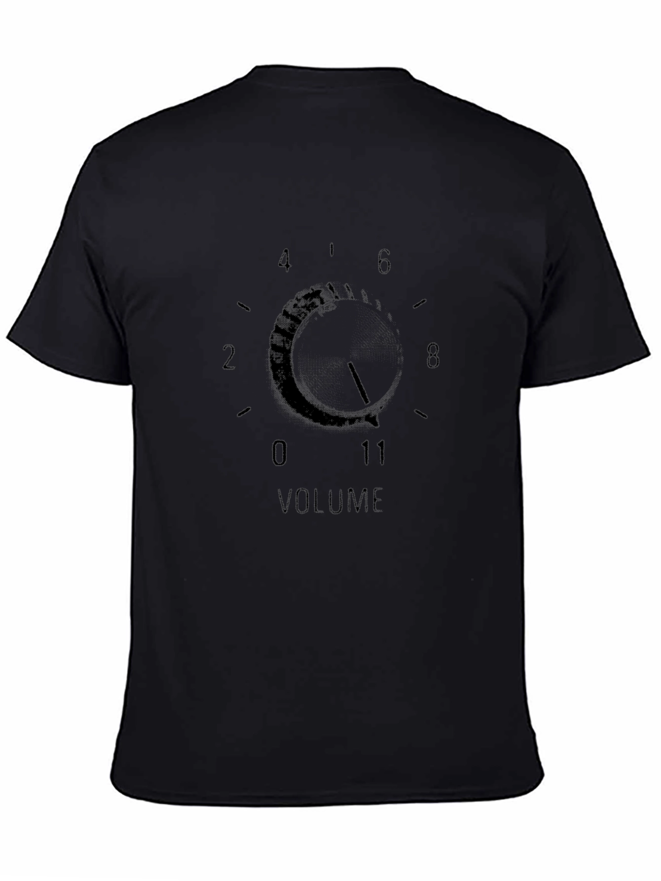 Black Volume to 11 T-Shirt - Classic Rock Inspired view 4