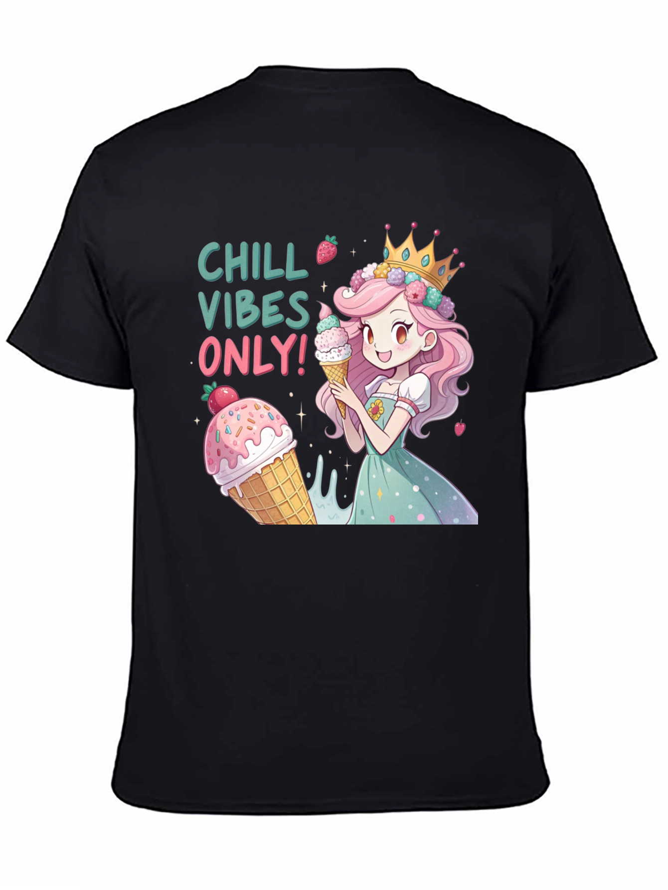 Chill Vibes Only T-Shirt - 4