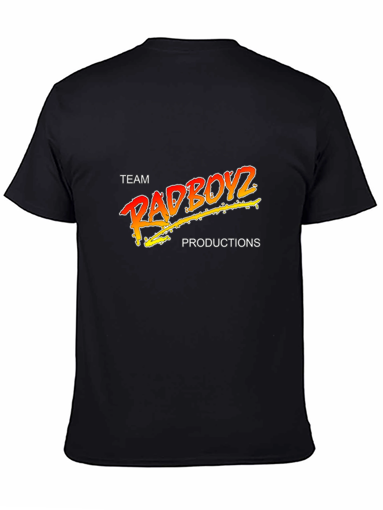 Black Team Radboyz Productions Black T-Shirt view 4