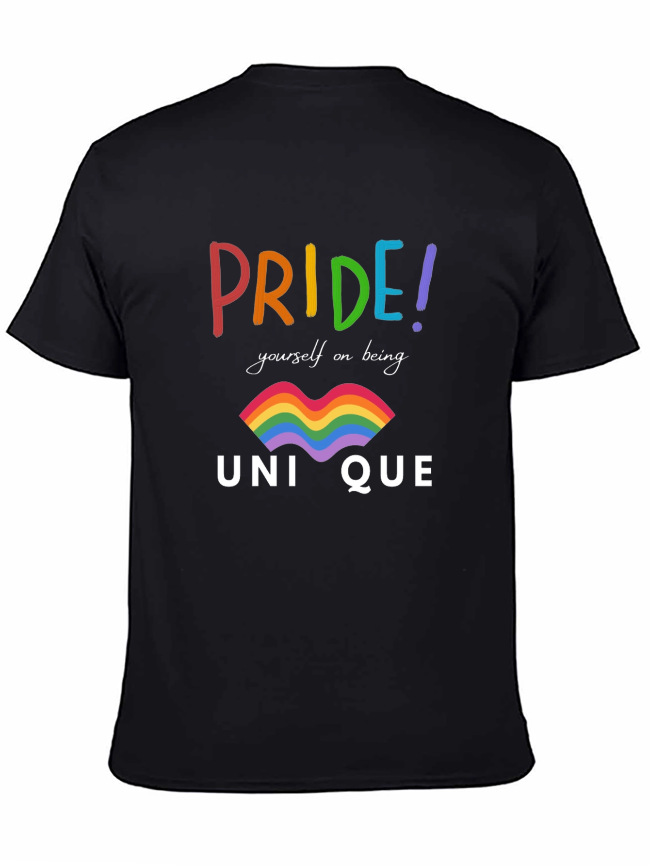 Black Pride! Unique LGBTQ+ T-Shirt view 4