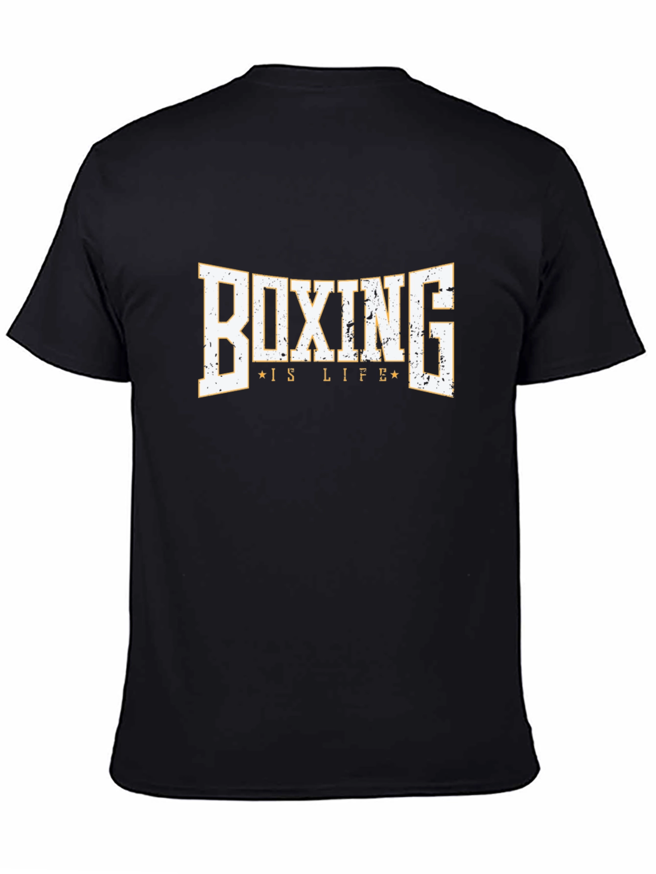 Black Boxing is Life Graphic T-Shirt view 4