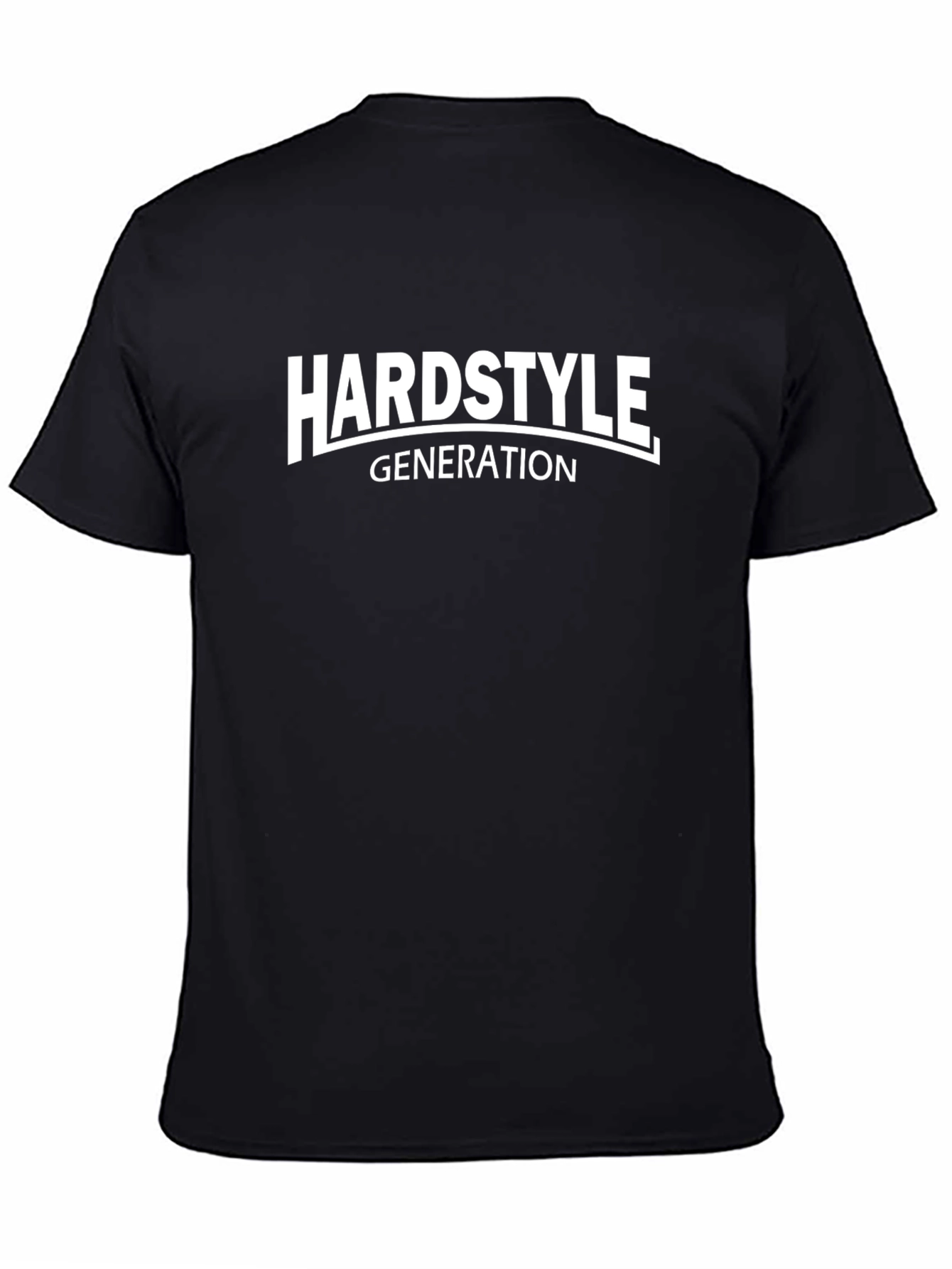 Black Hardstyle Generation Graphic Tee - Black view 4
