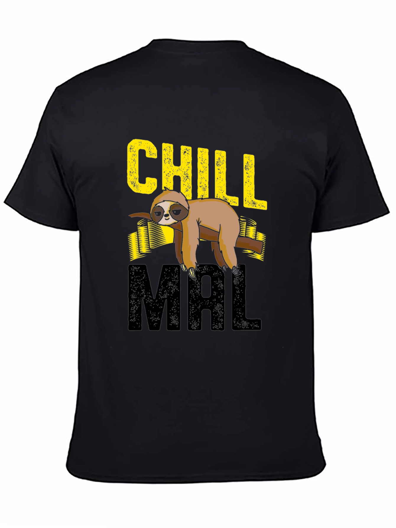 Chill Mal Sloth Graphic T-Shirt - 4