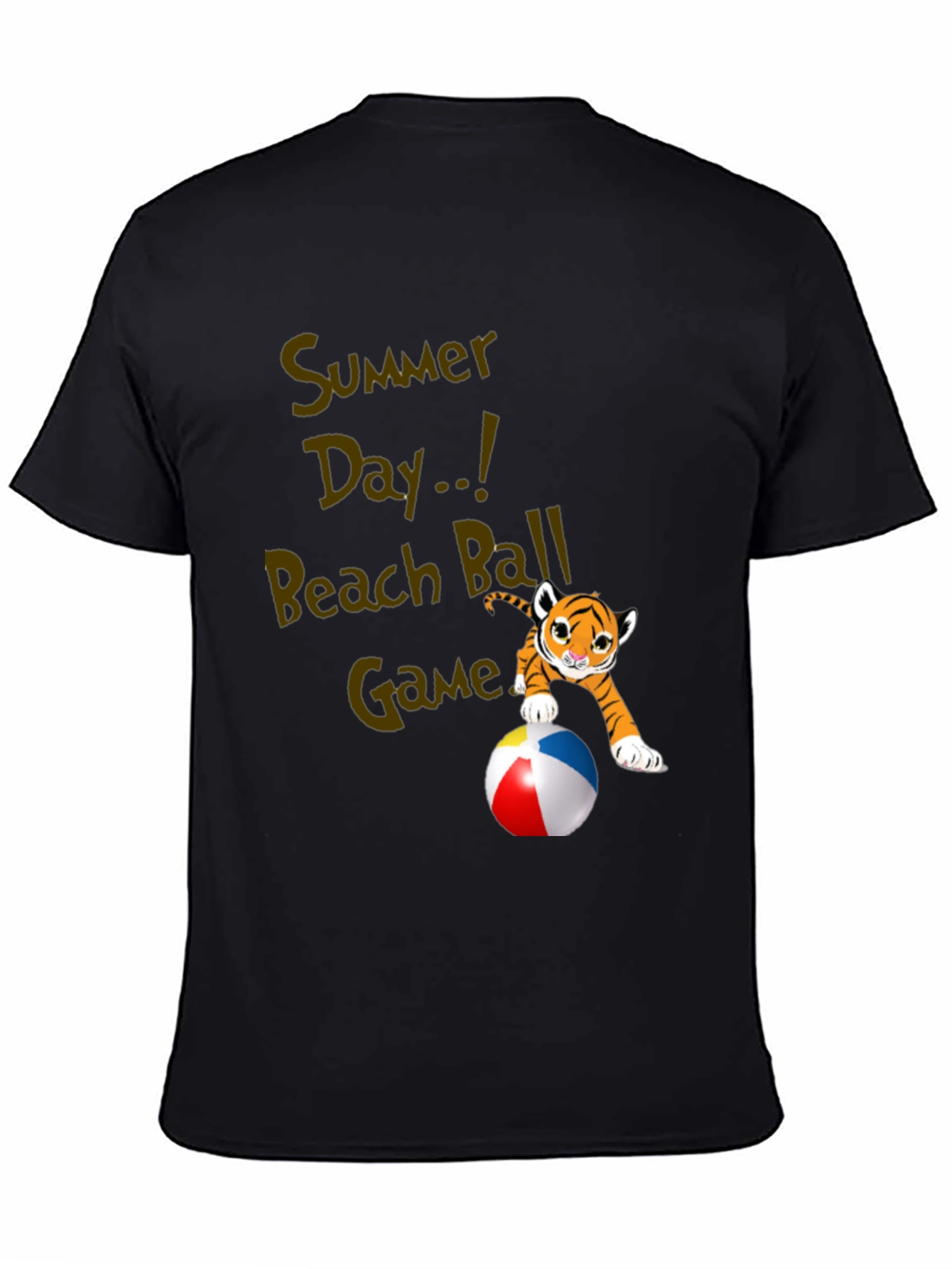 Summer Beach Ball Game T-Shirt - 4