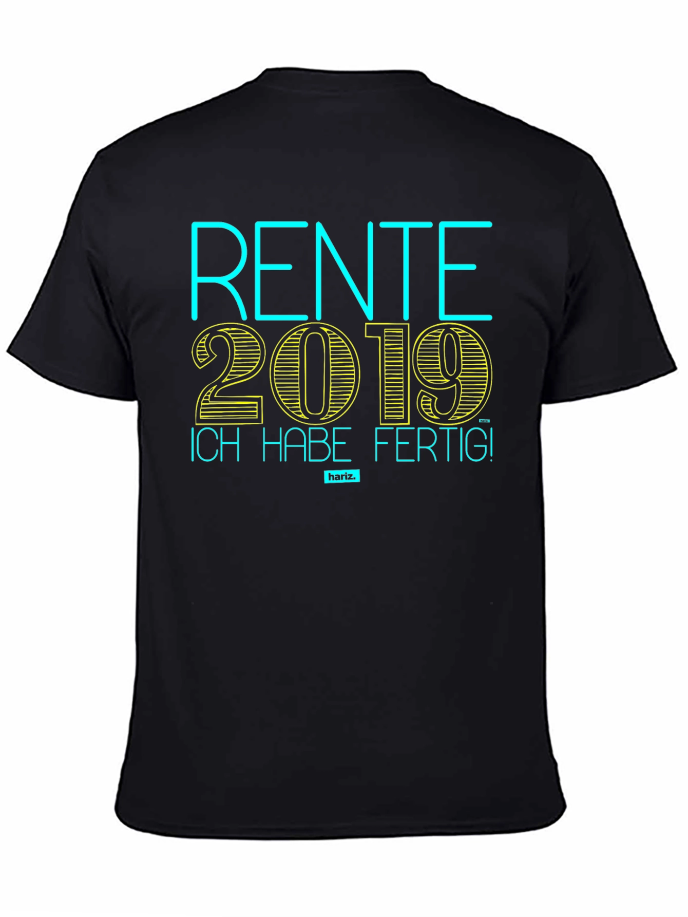 Rente 2019 T-Shirt - Retirement Humor Tee - 4