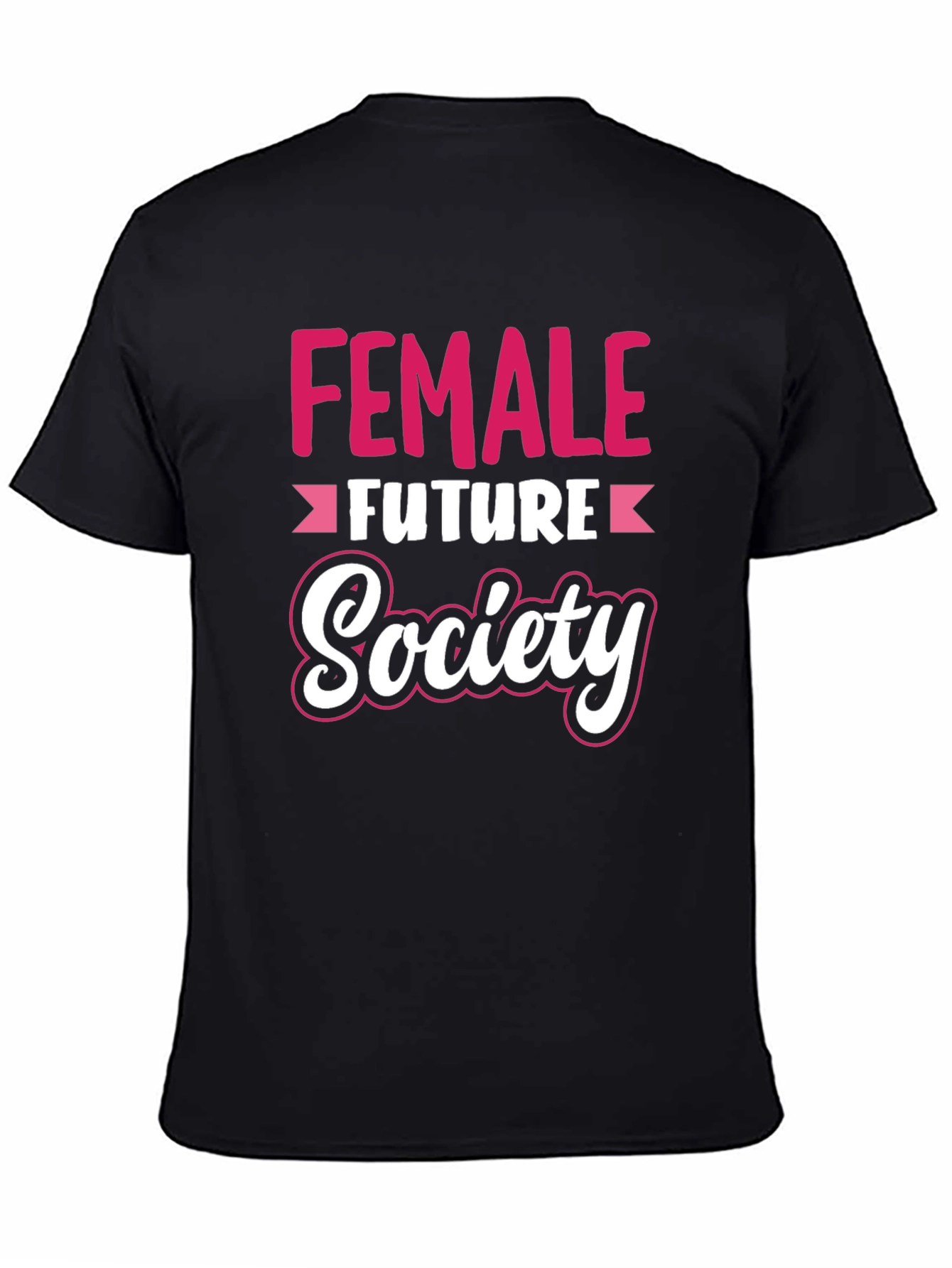 Black Female Future Society Graphic Tee view 4