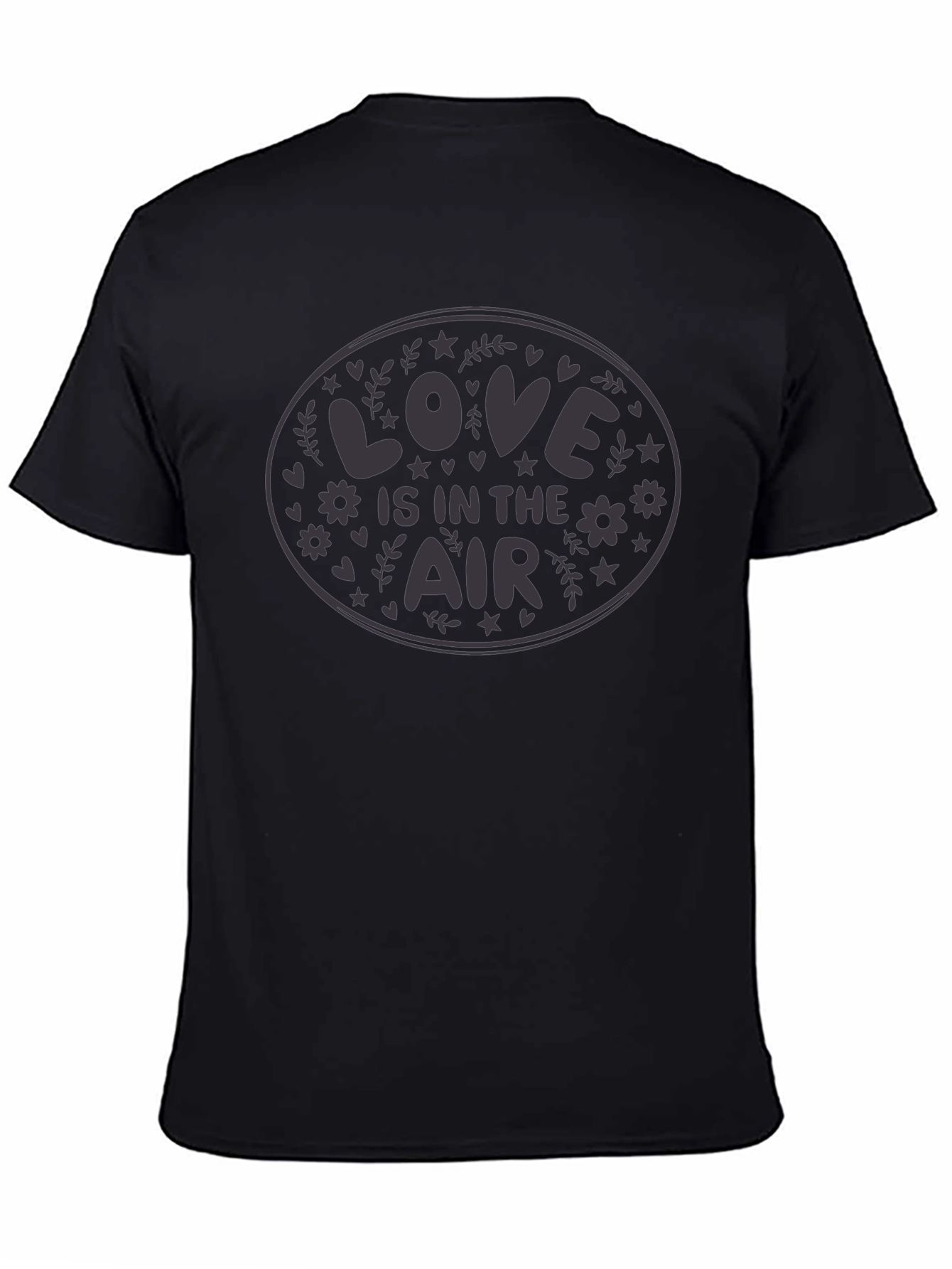 Black Love is in the Air Graphic Tee - Unisex view 4