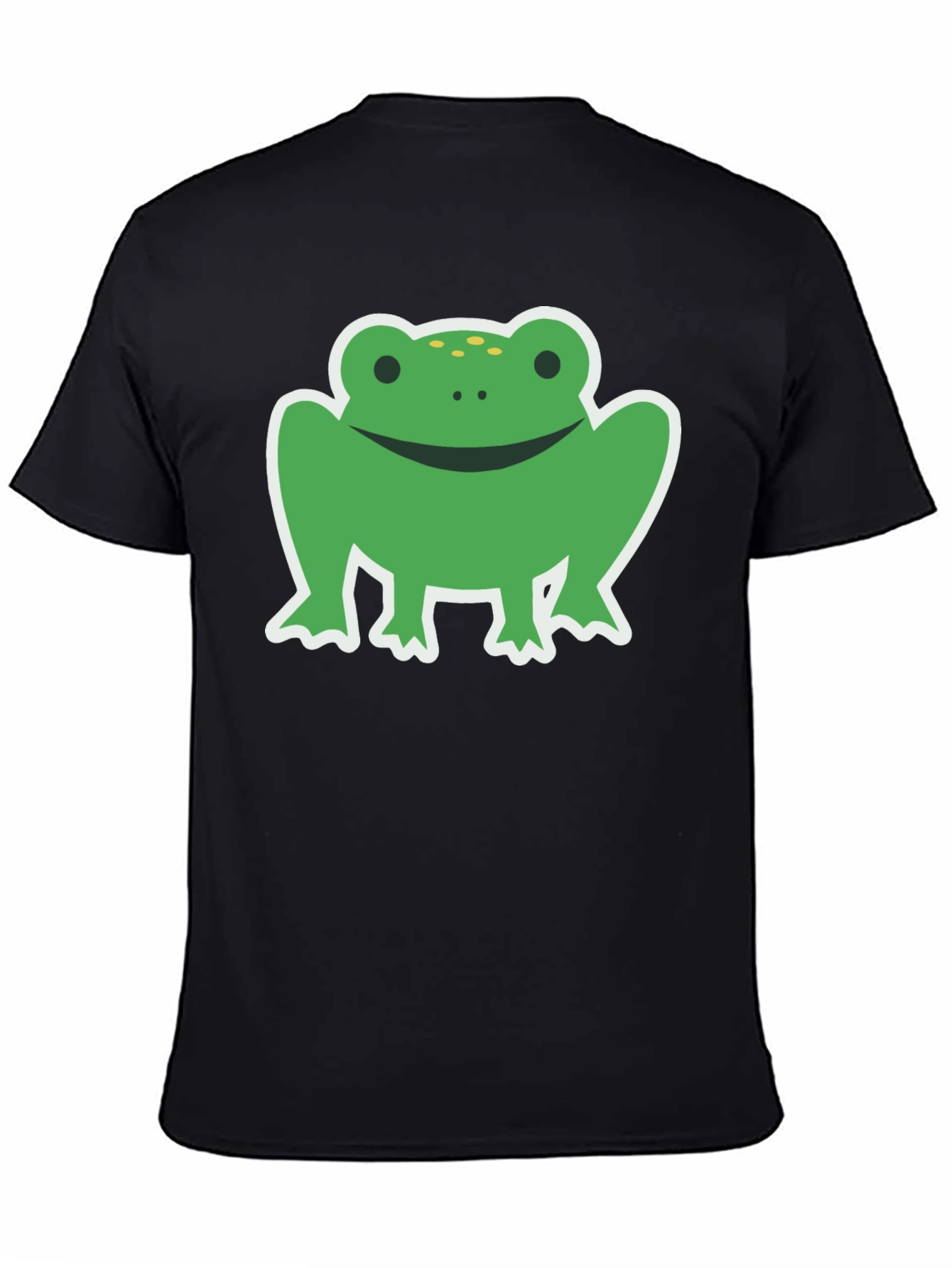 Black Frog Graphic Black T-Shirt view 4