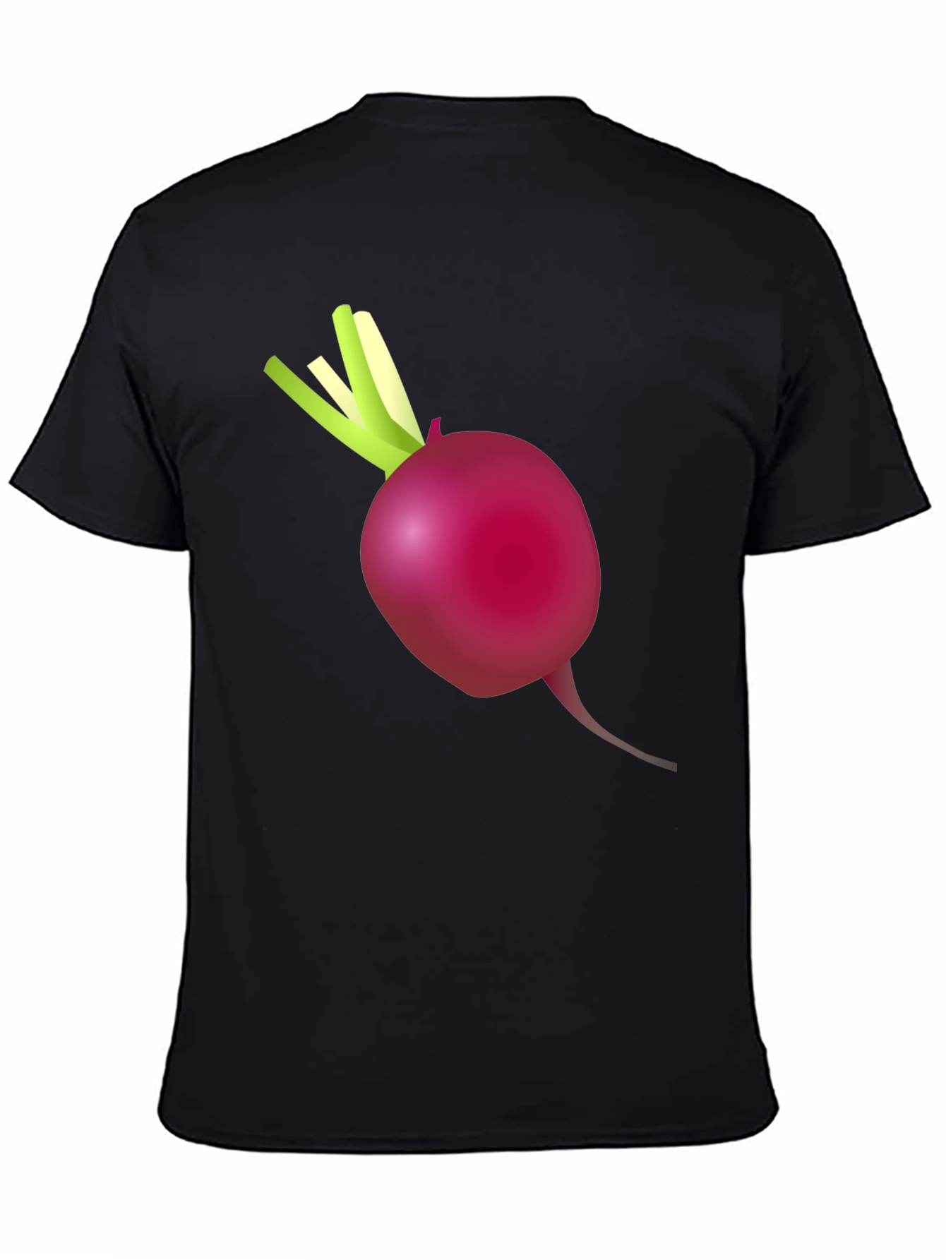 Black Radish Graphic T-Shirt - Casual Comfort view 4