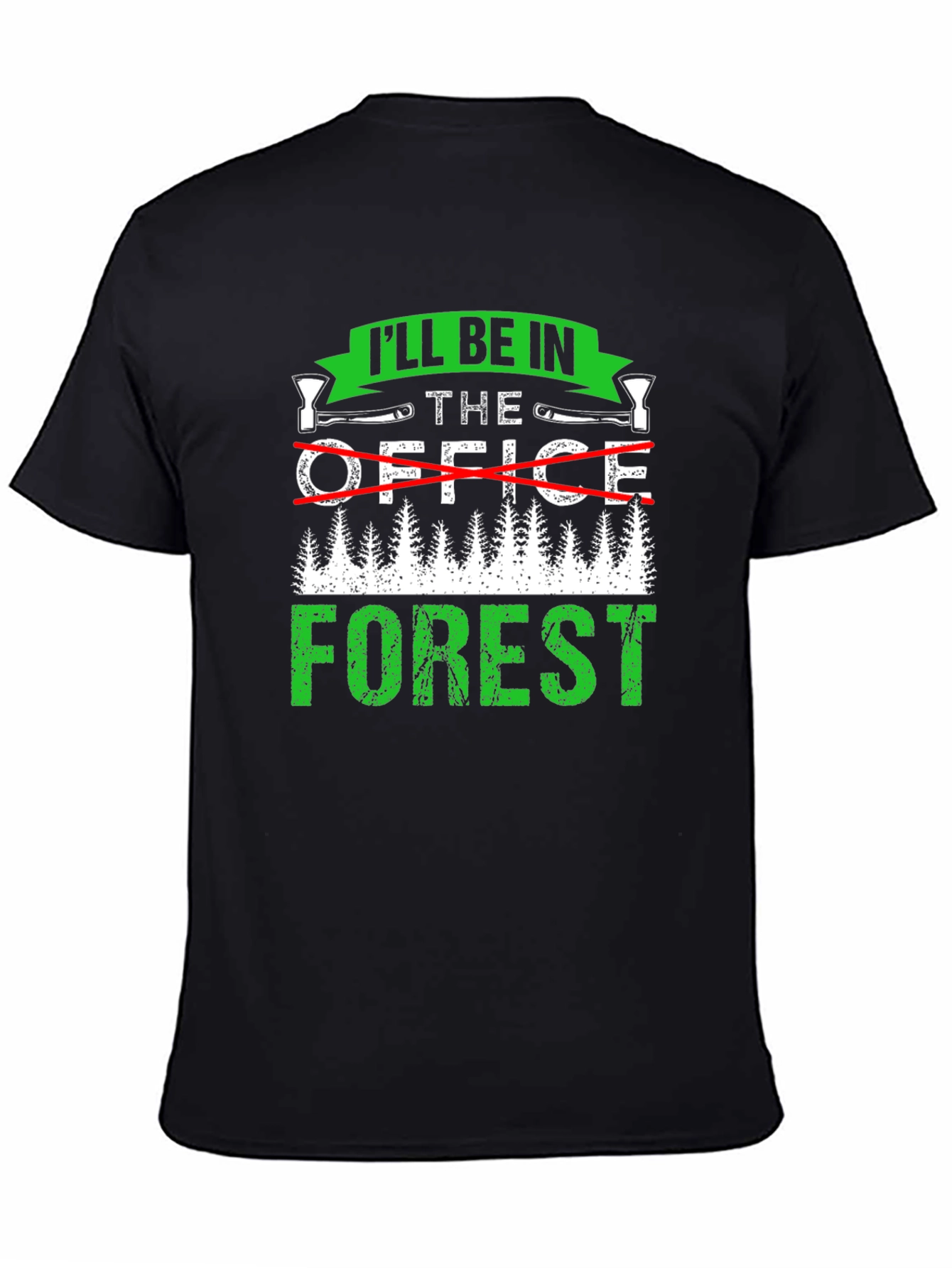 Black Forest Office Humor T-Shirt view 4