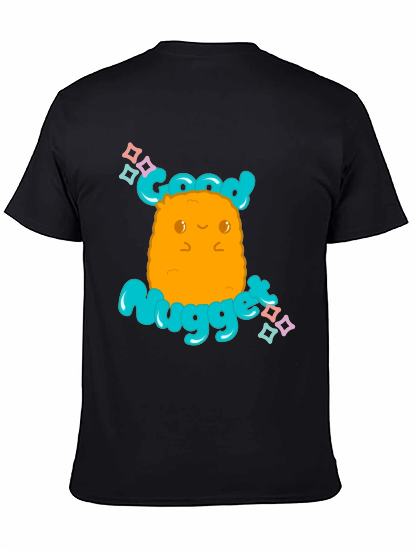 Black Good Nugget Graphic T-Shirt view 4