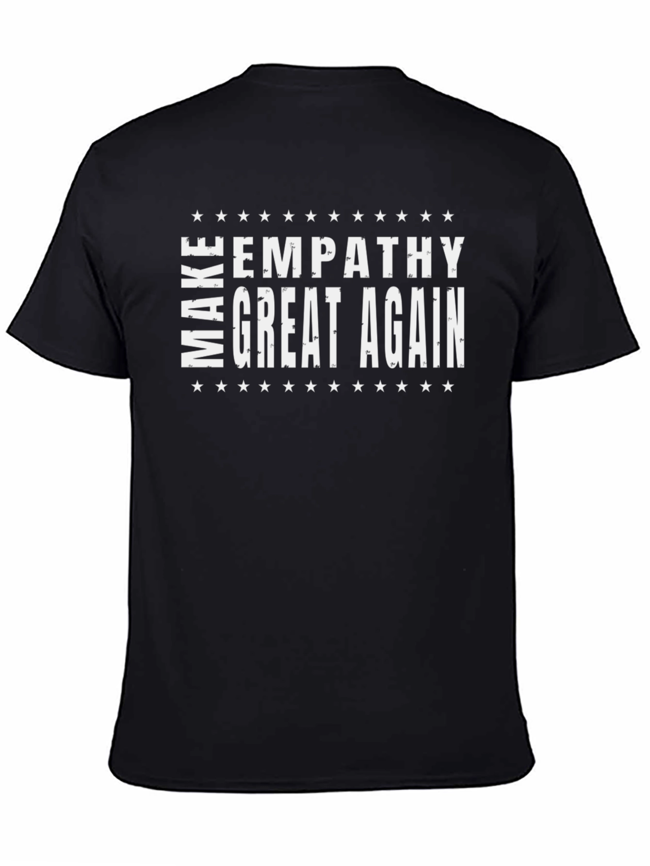 Black Empathy Great Again Graphic Tee view 4