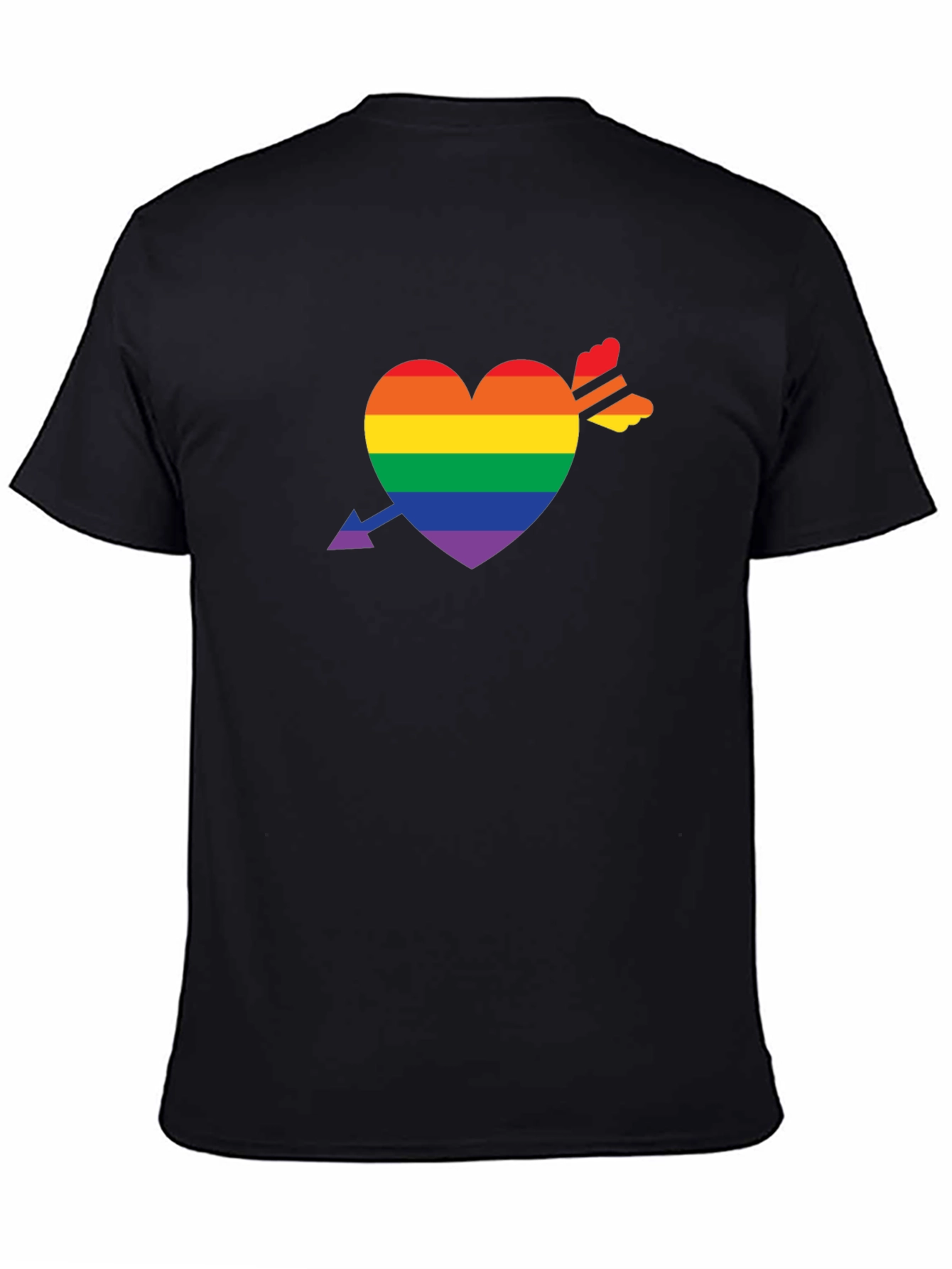Black Pride Heart Arrow Tee - Love Wins! view 4
