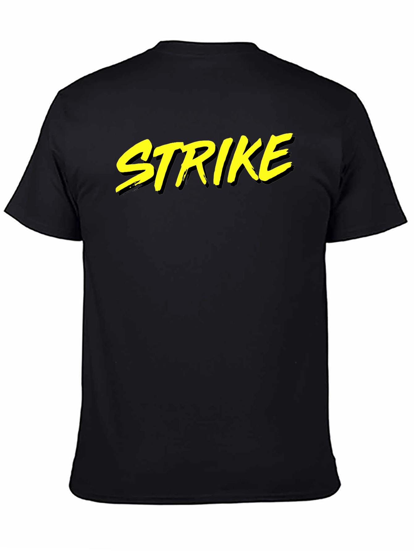 Black Strike Graphic Tee - Black view 4
