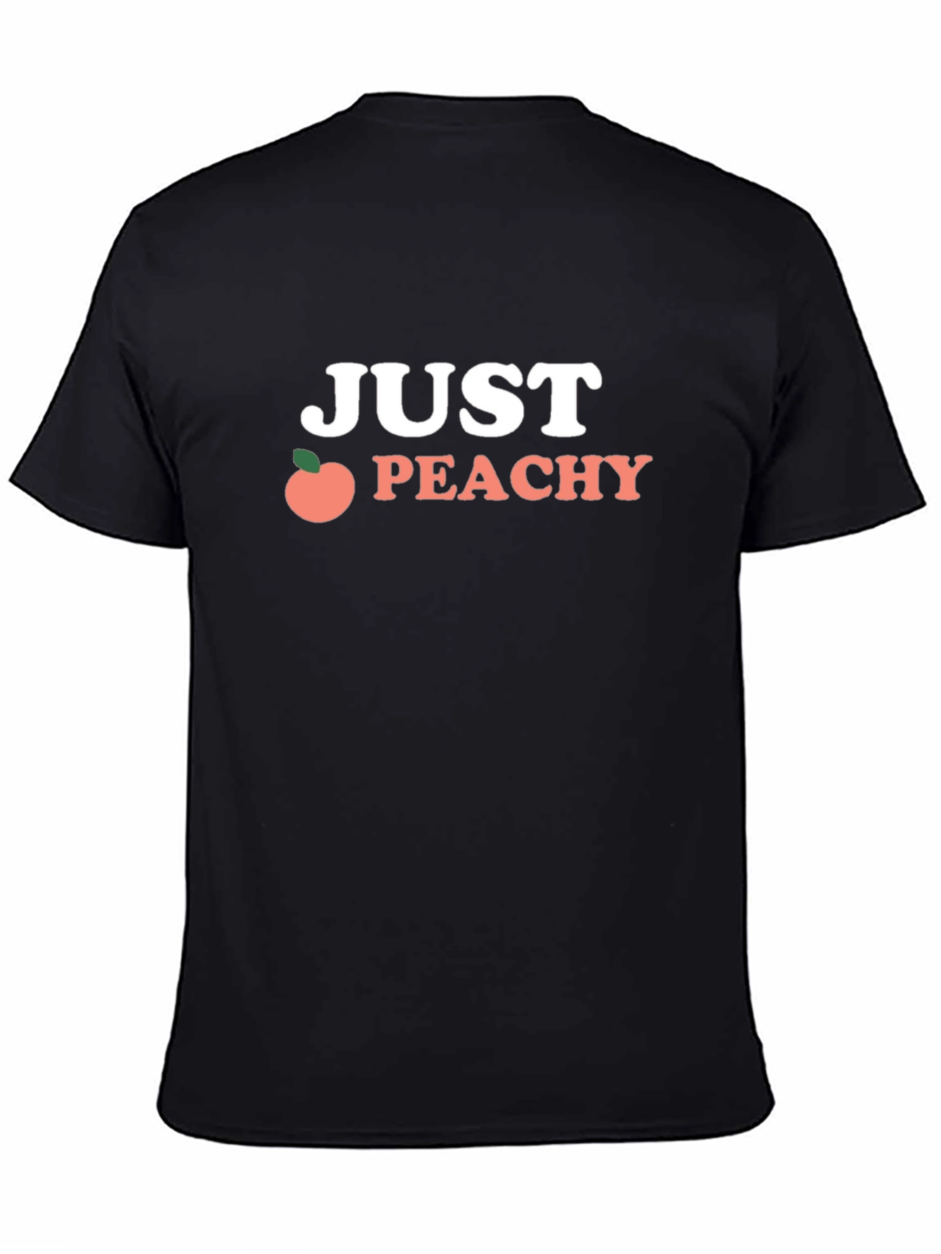 Just Peachy Graphic Tee - Trendy Casual Shirt - 4