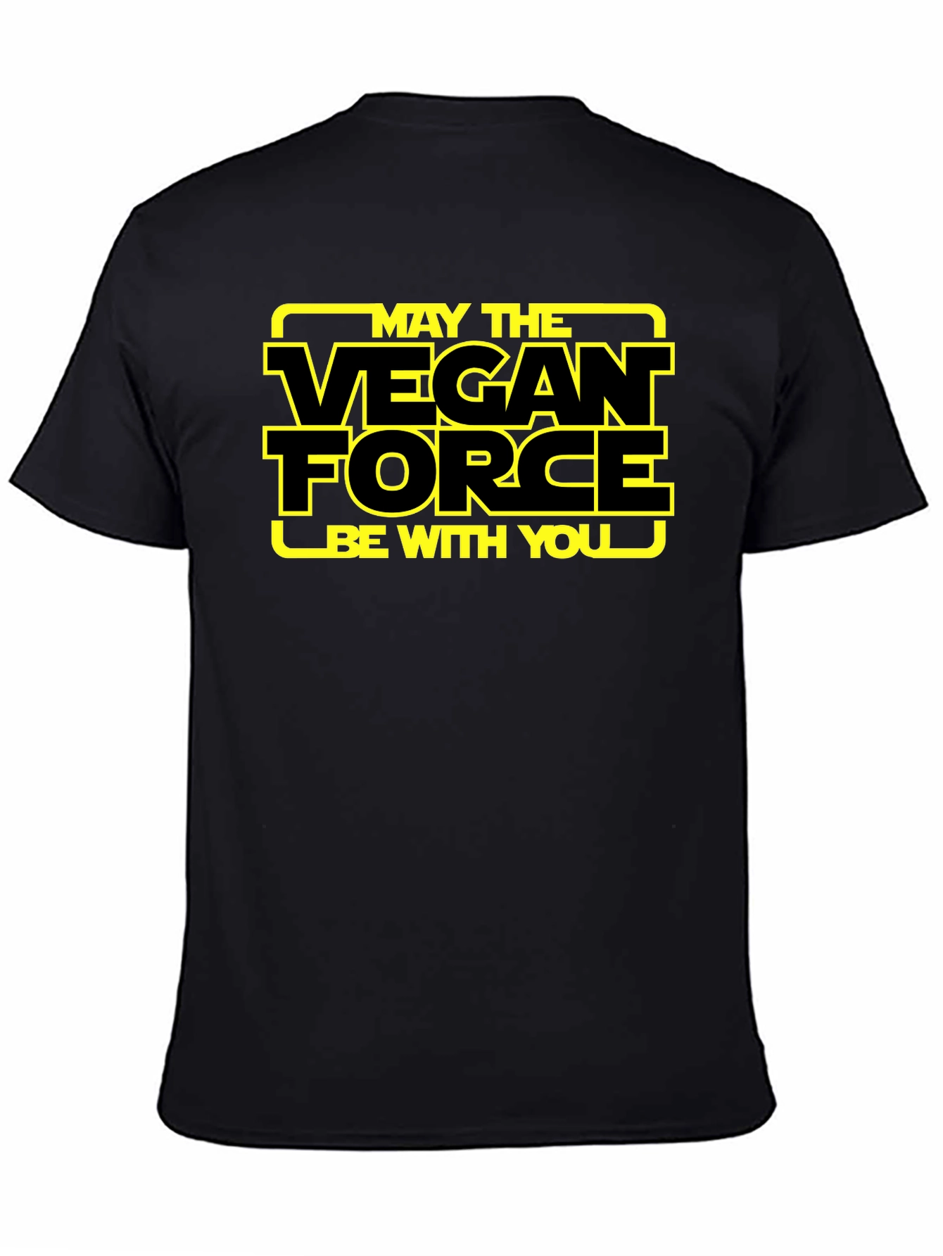 Vegan Force T-Shirt - May the Vegan Force Be With You  - 4