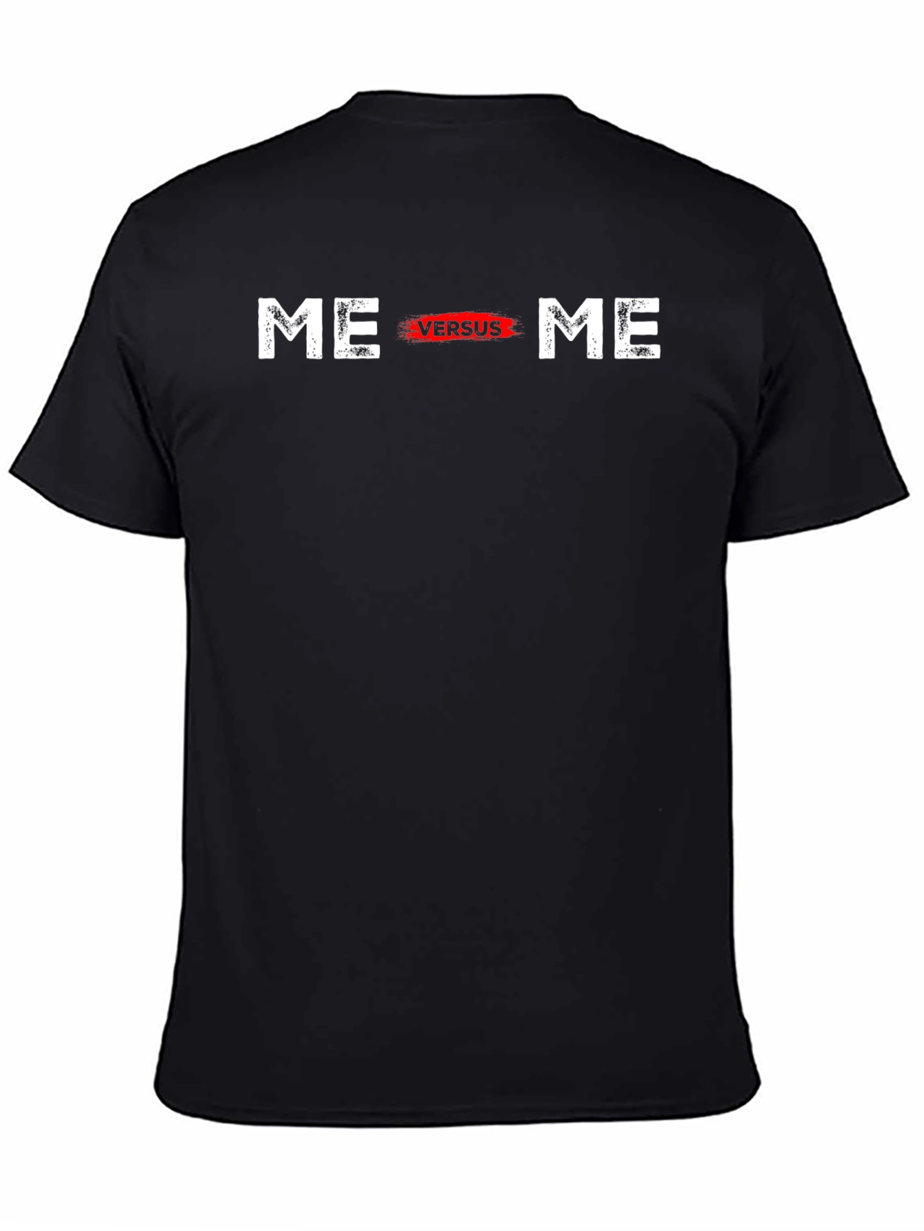Black Me Versus Me Graphic T-Shirt - Black view 4