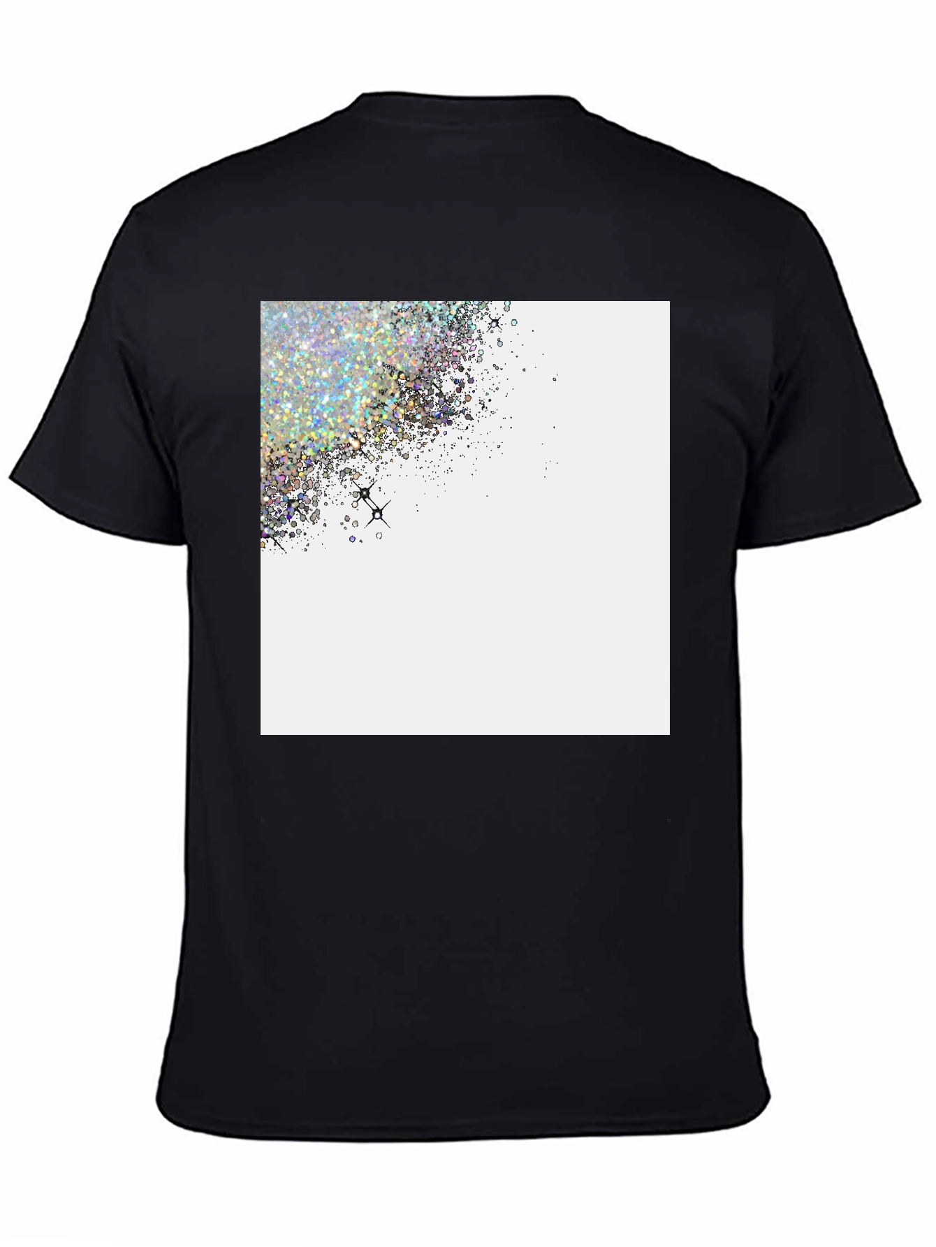 Sparkling Glitter Design Tee - 4