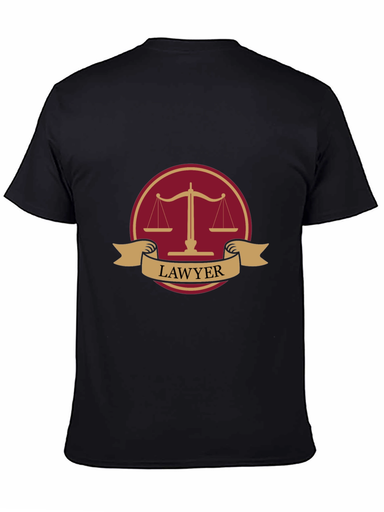Lawyer Scales of Justice T-Shirt - Attorney Gift - 4