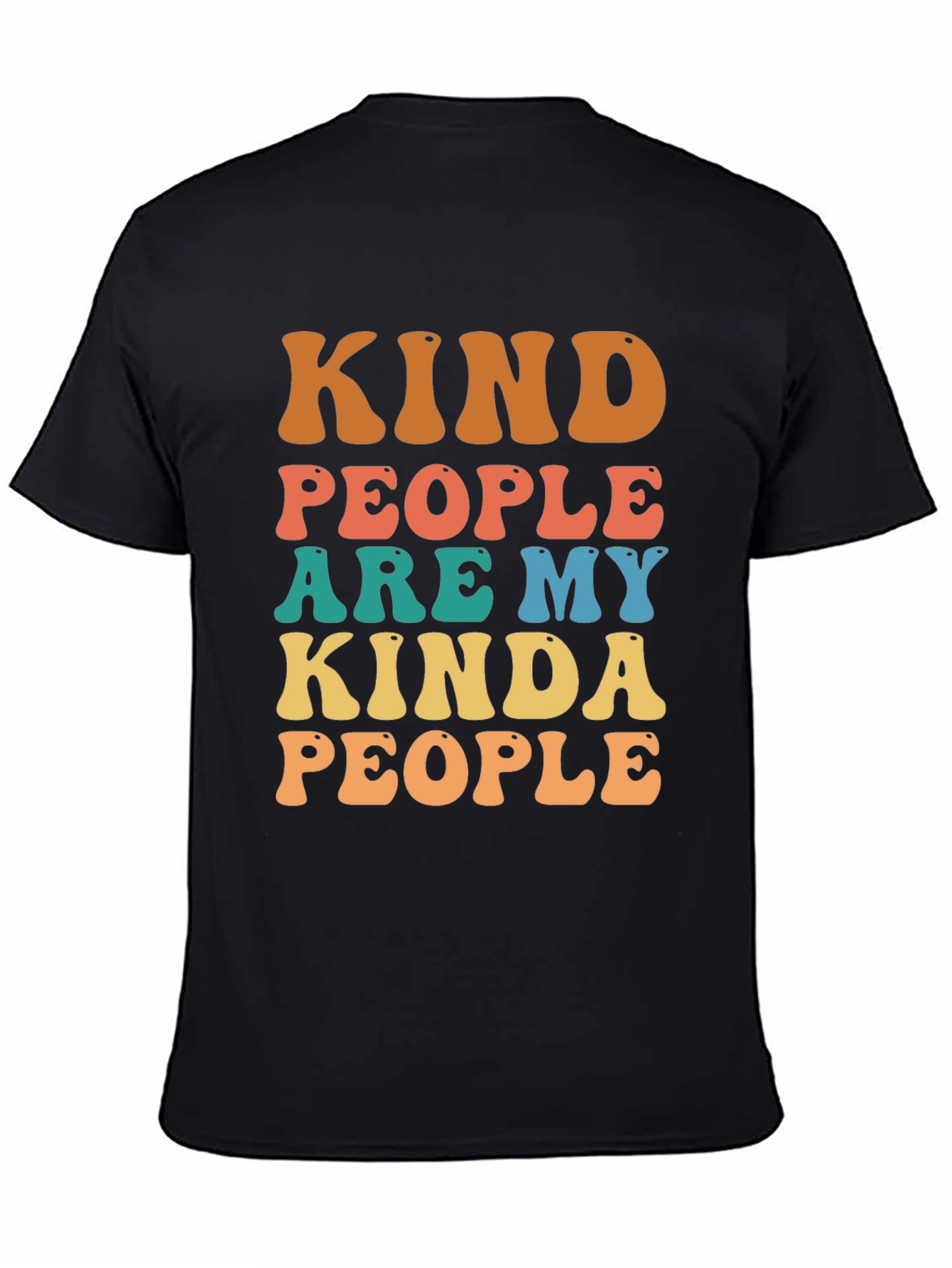 Kind People Graphic T-Shirt - Retro Design - 4