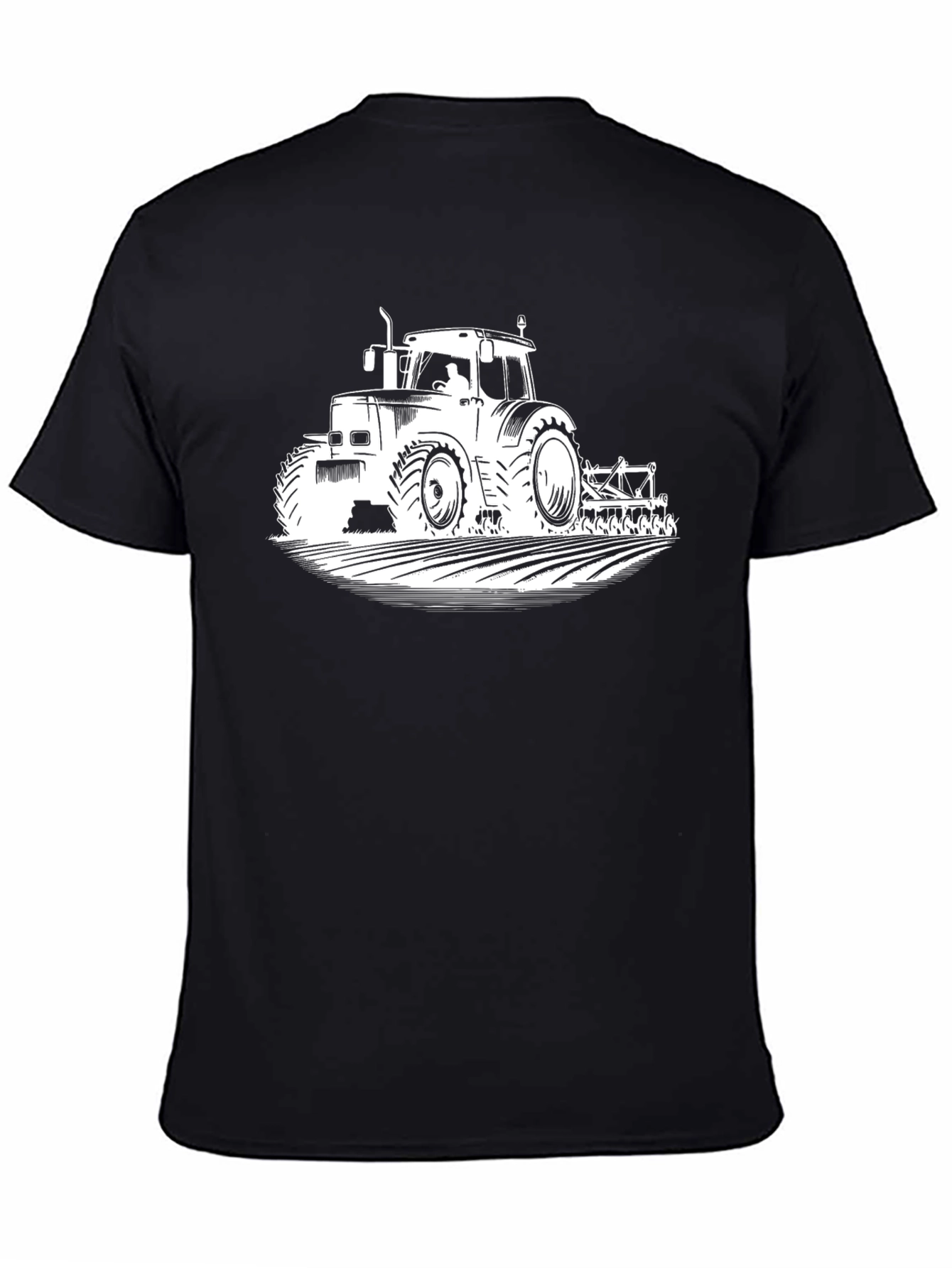 Black Tractor Graphic Tee - Farm Life Apparel view 4