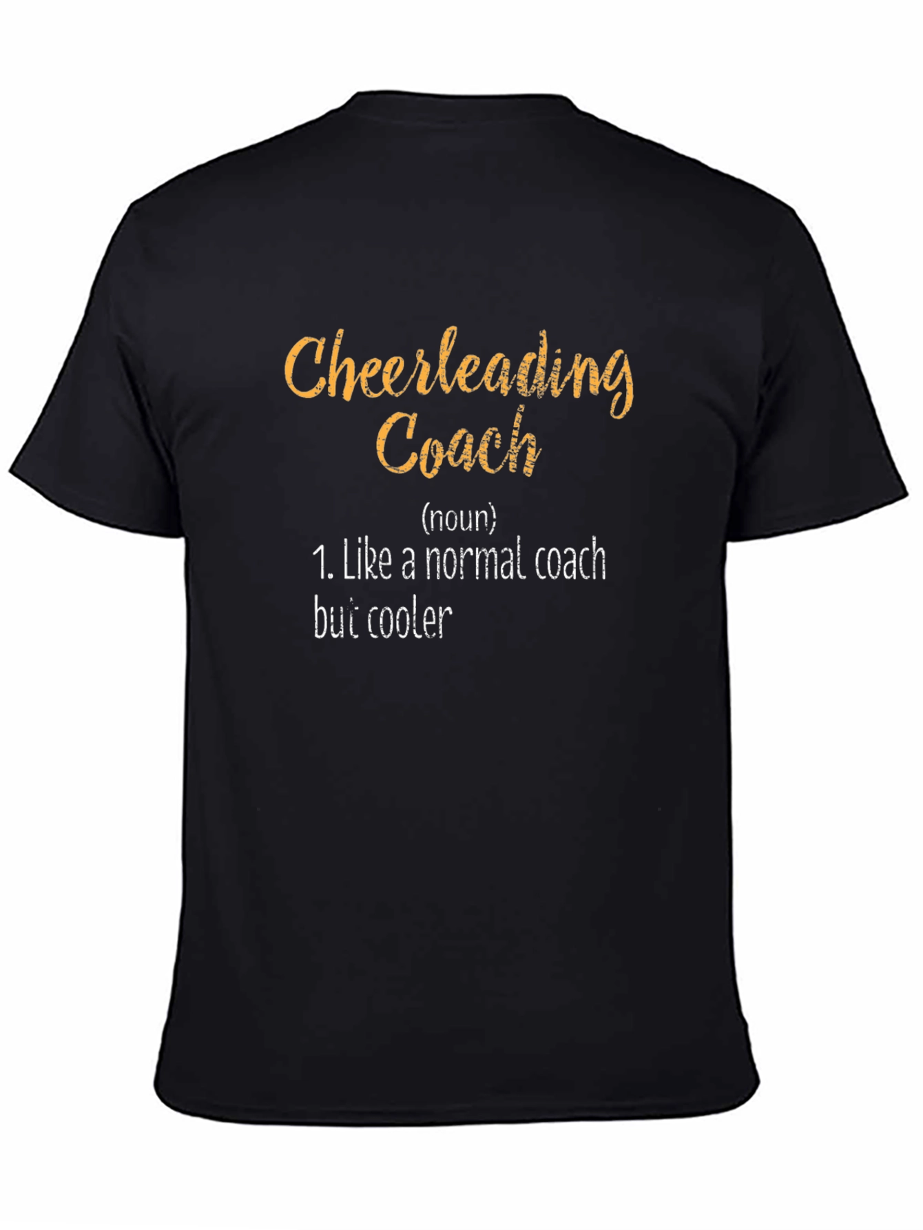 Cheerleading Coach Funny Graphic T-Shirt - 4