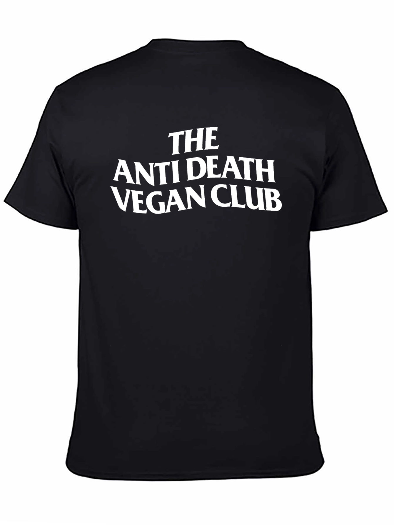 Anti Death Vegan Club Graphic Tee - 4