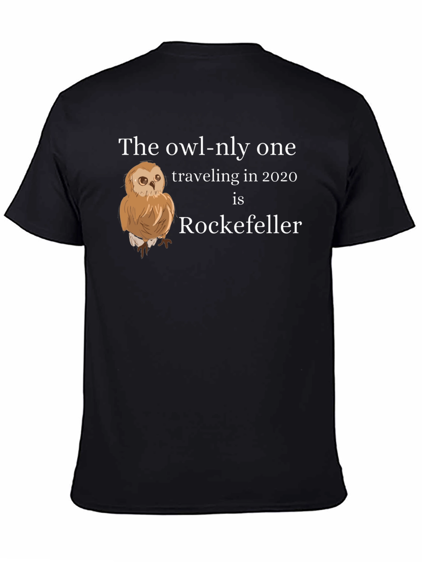 Black Owl-nly One Rockefeller T-Shirt view 4