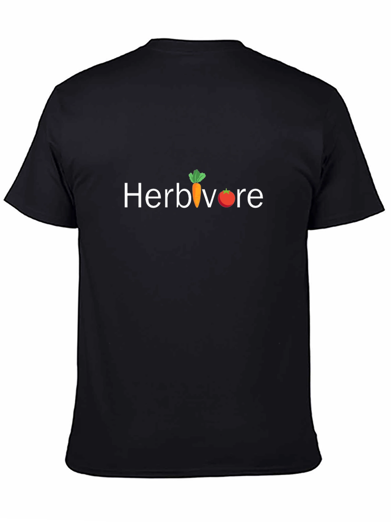 Black Herbivore Graphic T-Shirt - Vegan Friendly view 4