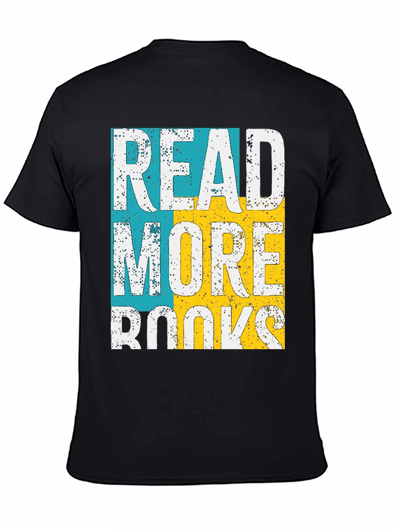 Black Read More Books T-Shirt - Stylish & Comfy view 4