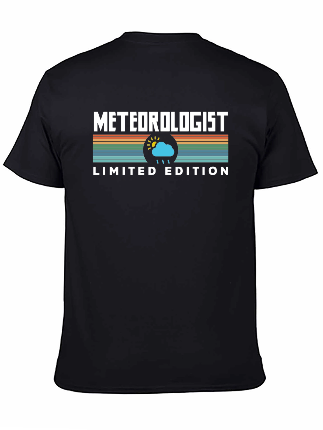 Black Meteorologist Limited Edition Graphic Tee view 4