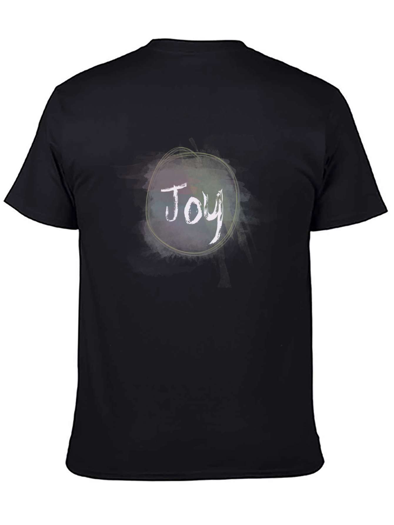 Black Joy Graphic Tee - Black Unisex T-Shirt view 4